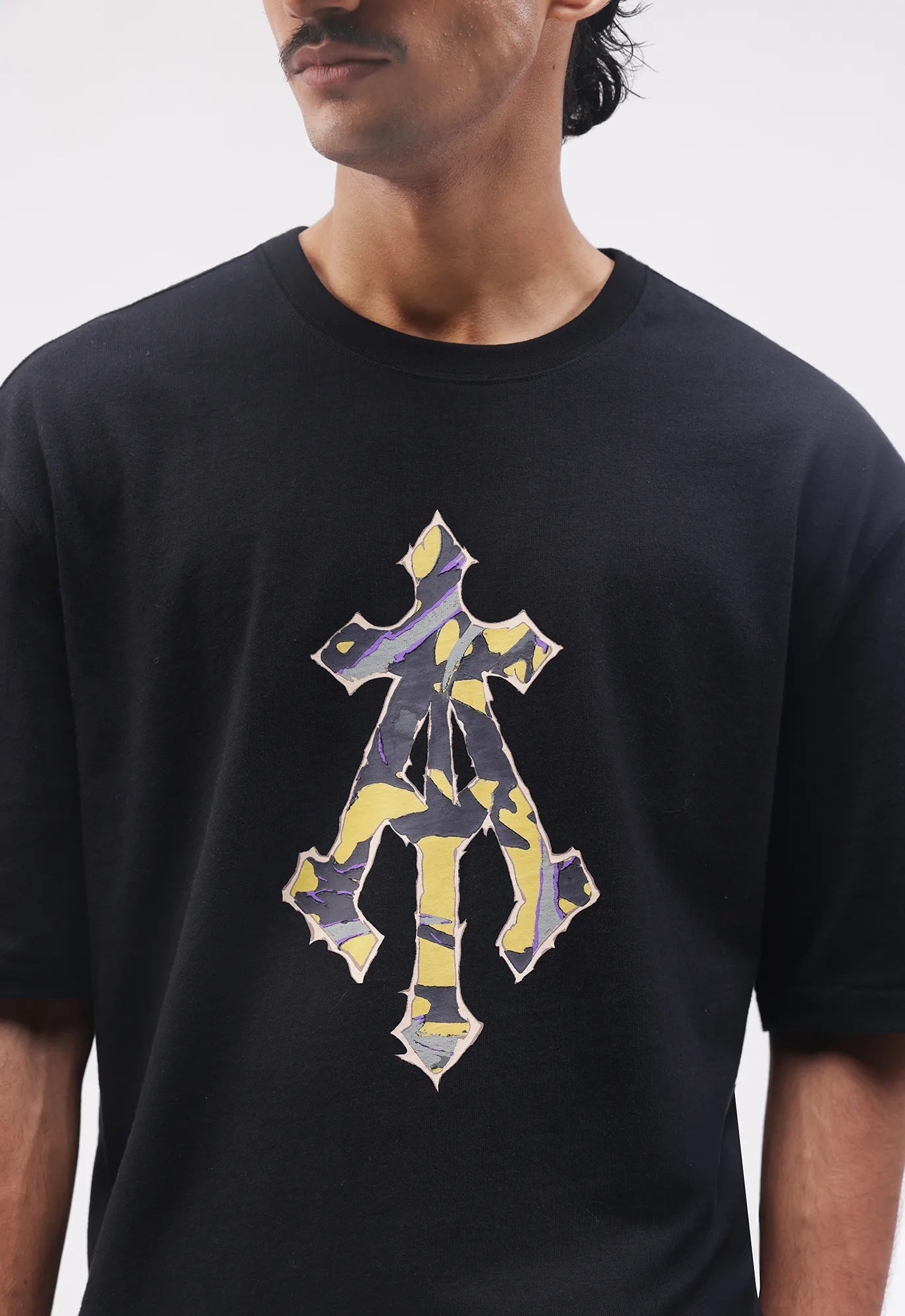 Echo Alpha Cross Boxy Tee