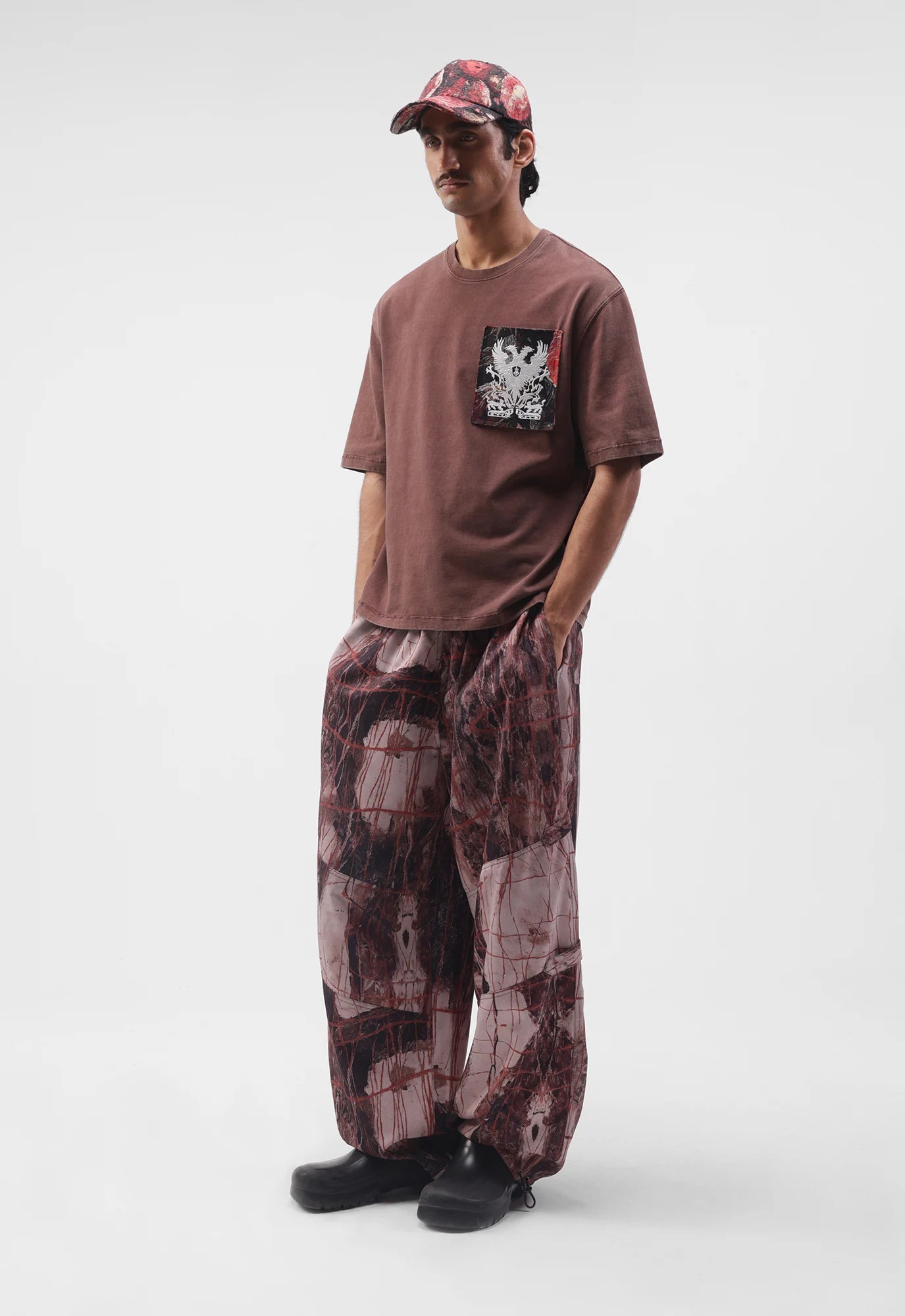 Templar Jacquard Boxy Tee