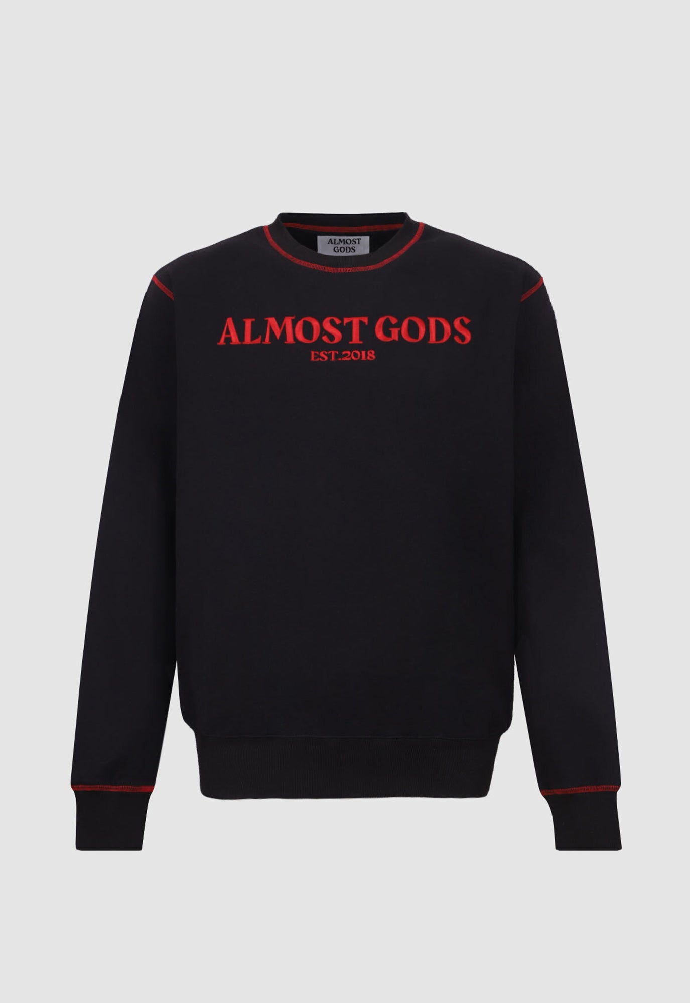 Almost Gods Est. 2018 Sweatshirt Black