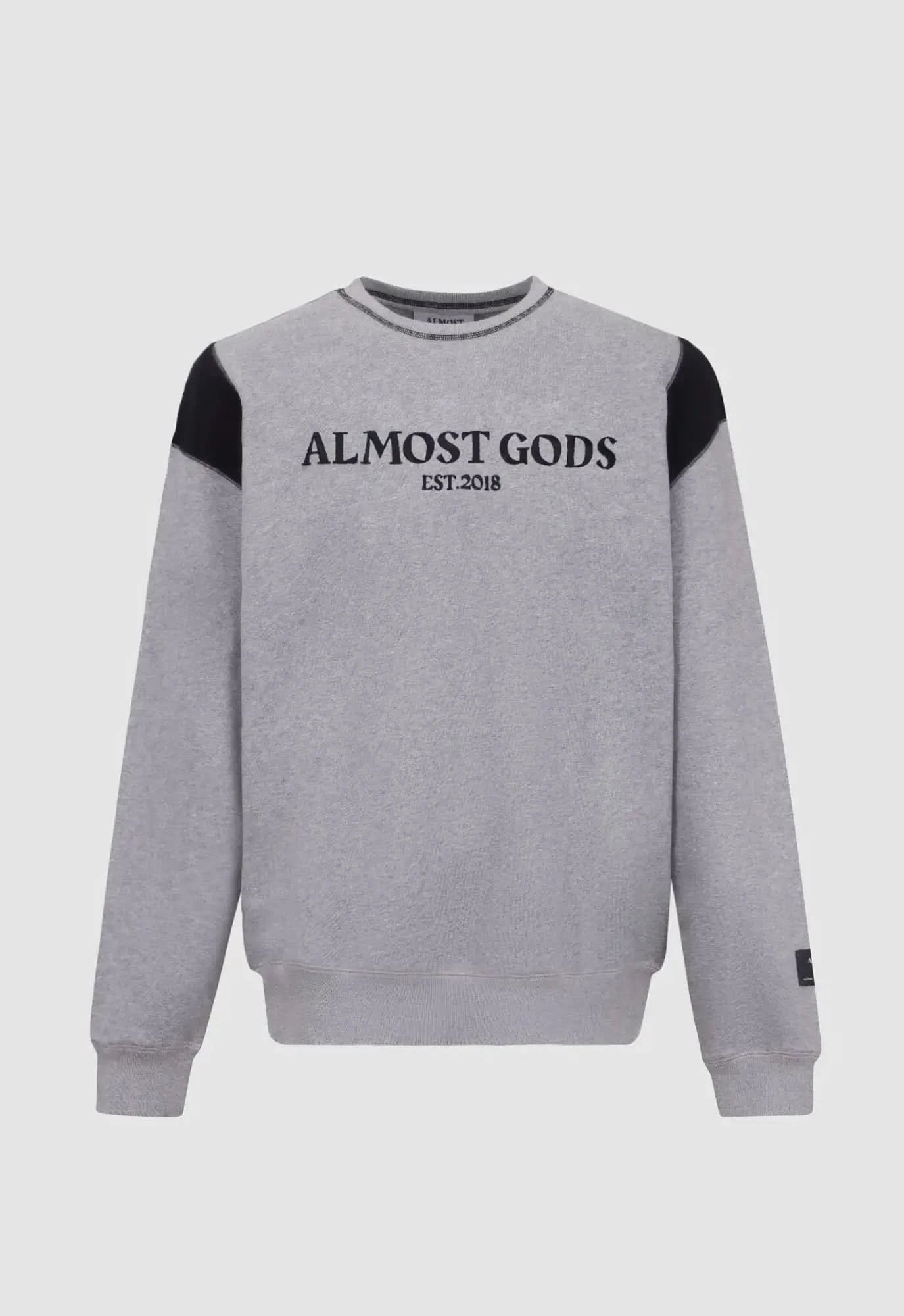Almost Gods Est. 2018 Sweatshirt Grey