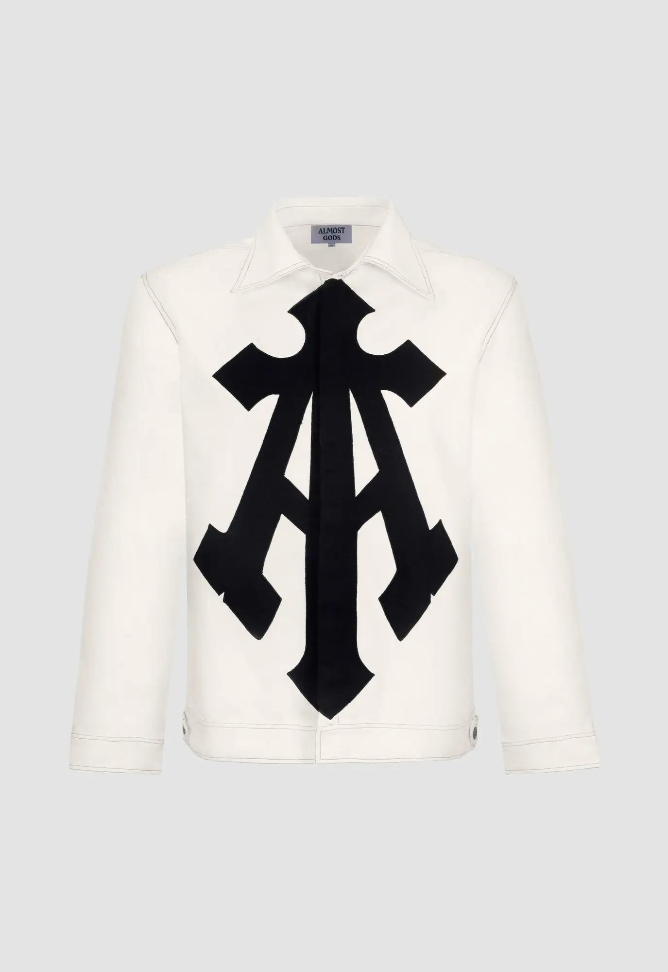 White Alpha Cross Jacket