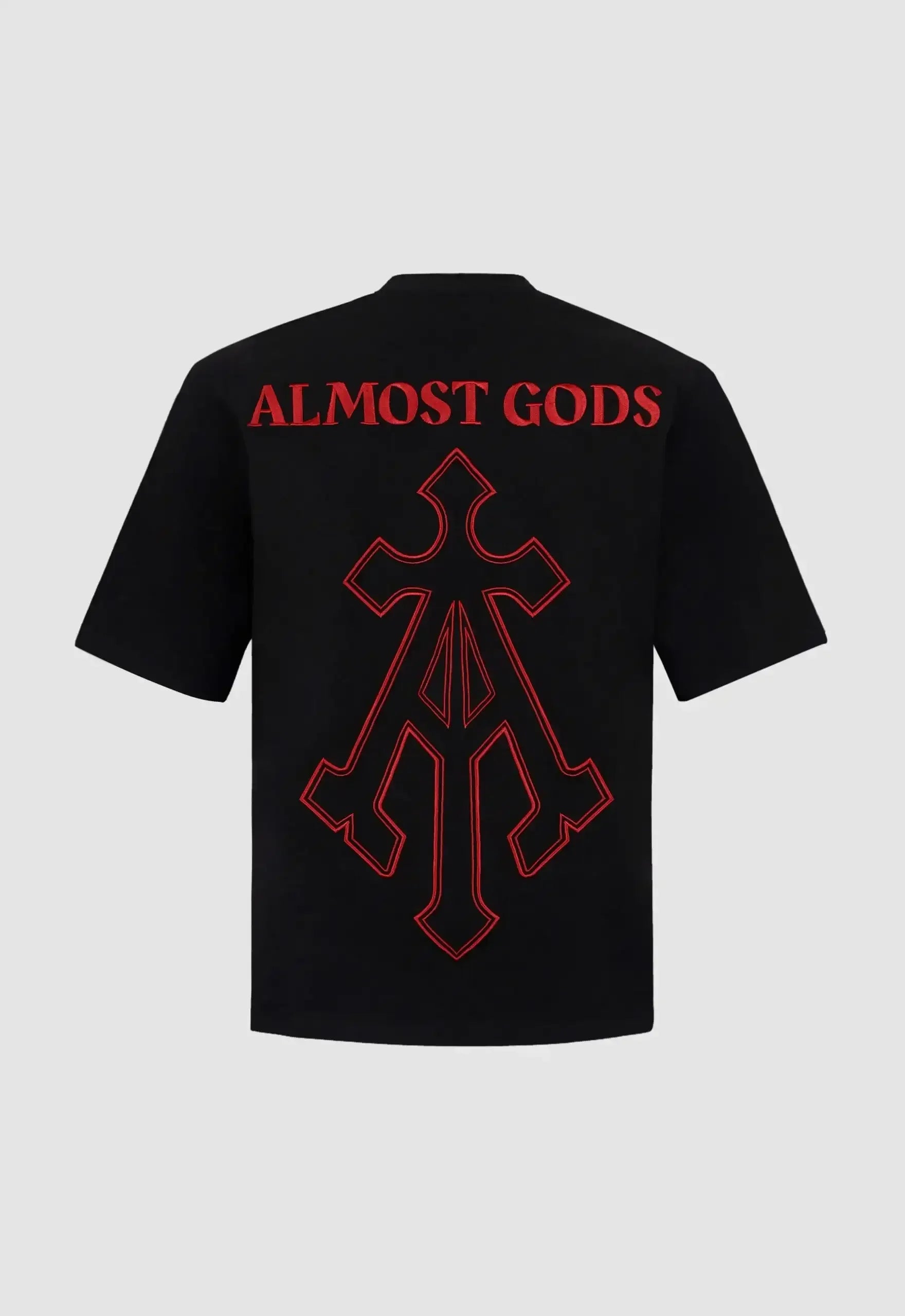 Alpha Cross Embroidered Relaxed Tee