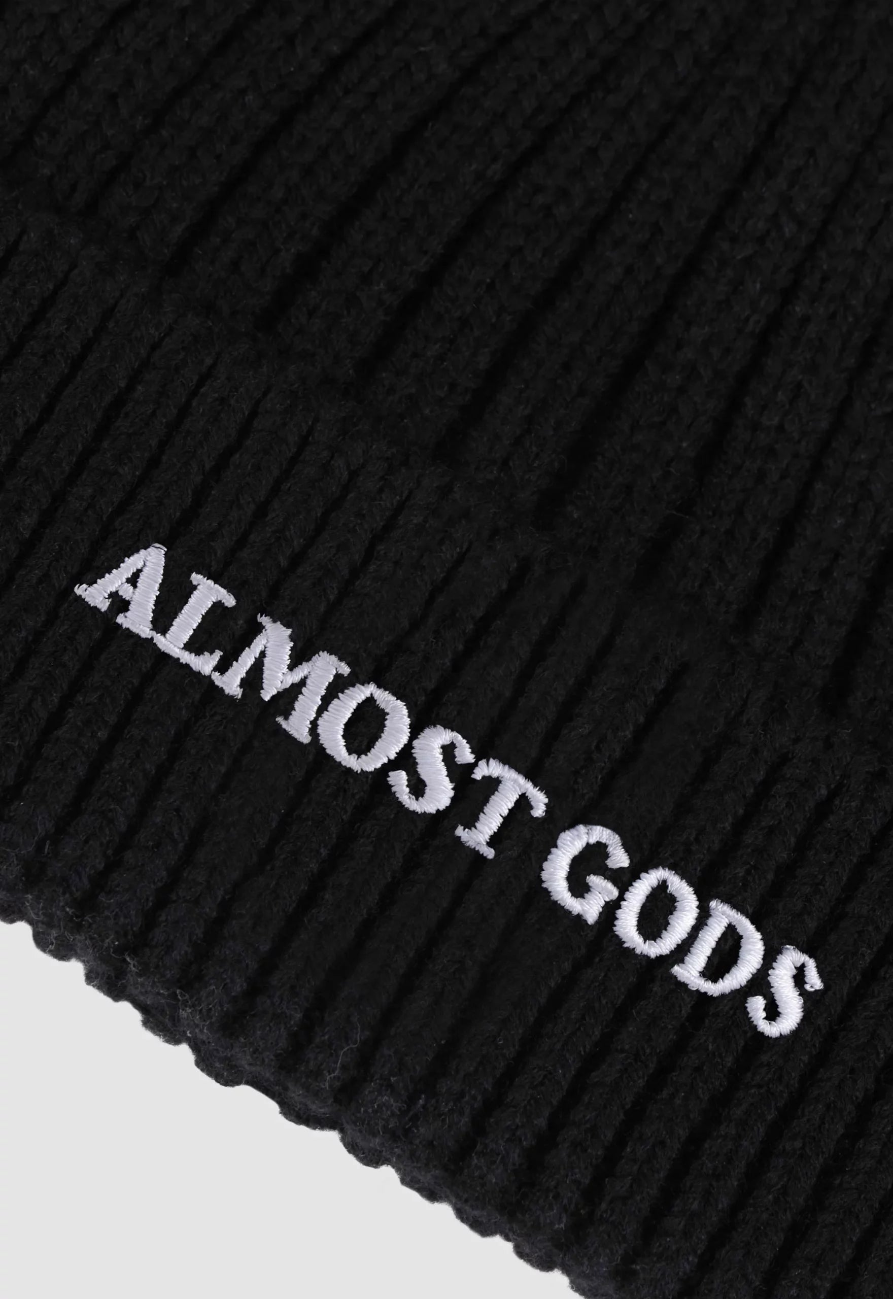 Alpha Cross Embroidered Beanie