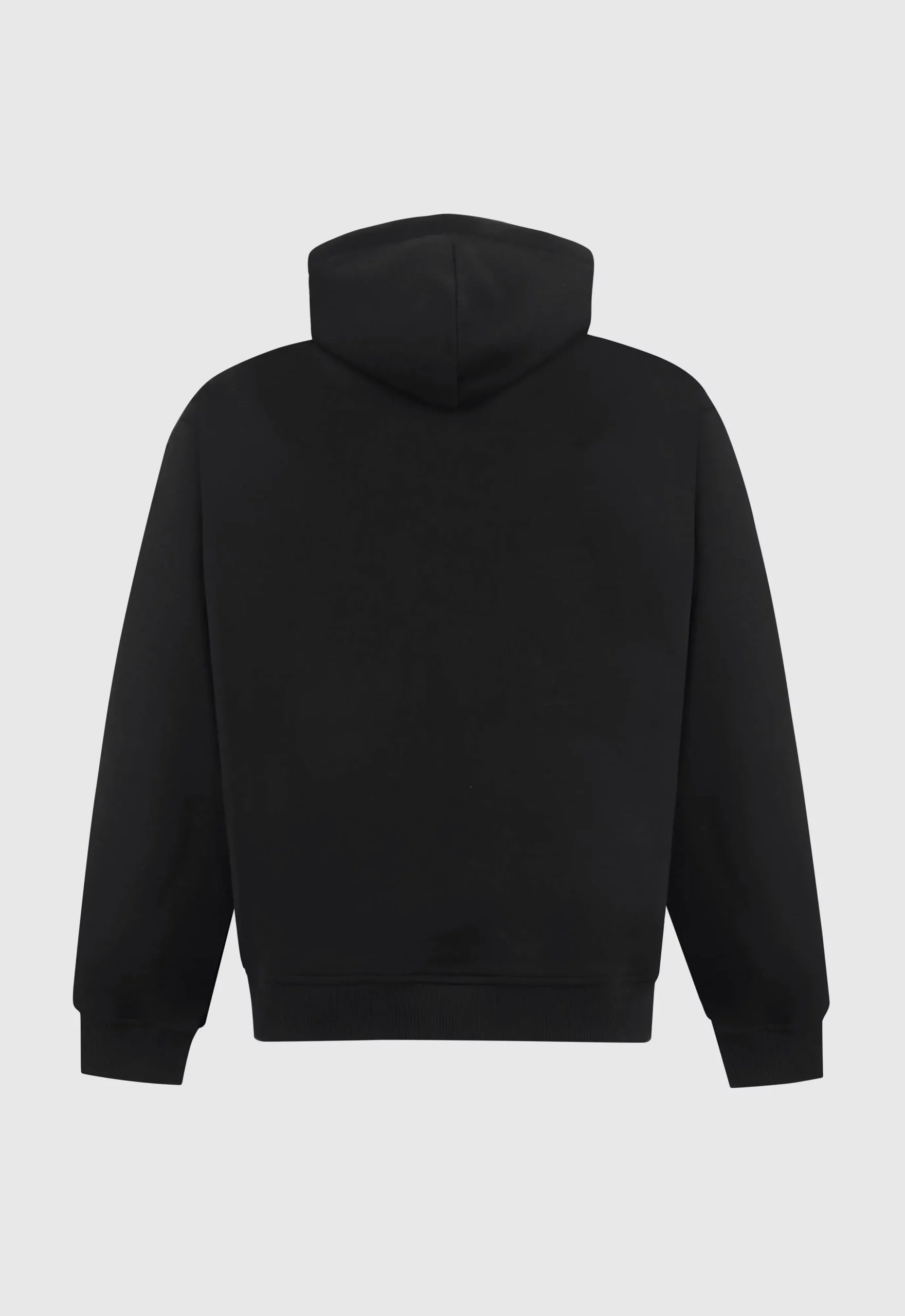 Saigon Hand Embroidered Hoodie In Black