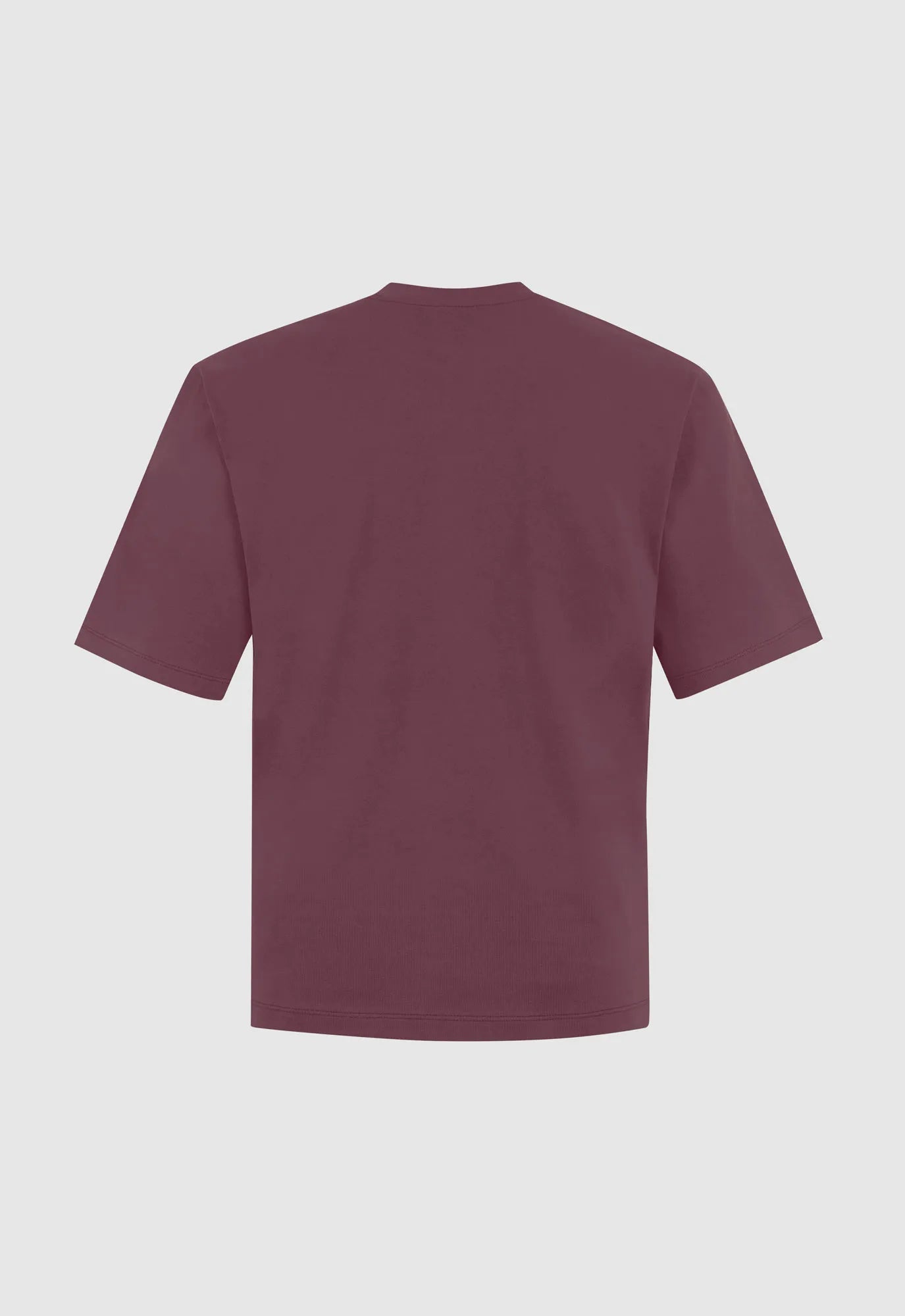 Gothic Relaxed Tee in Plum