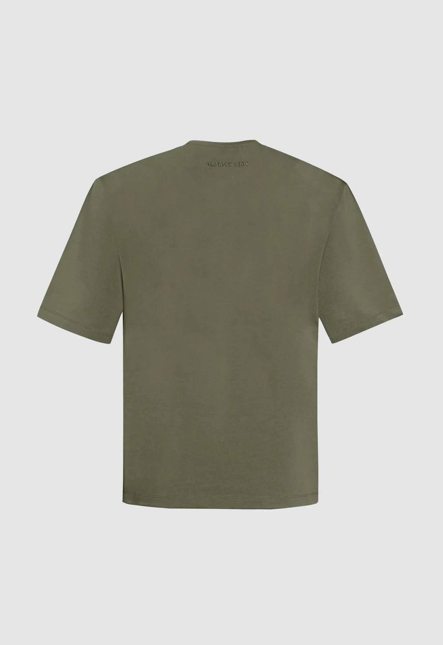 Alpha Cross Embroidered Boxy Tee