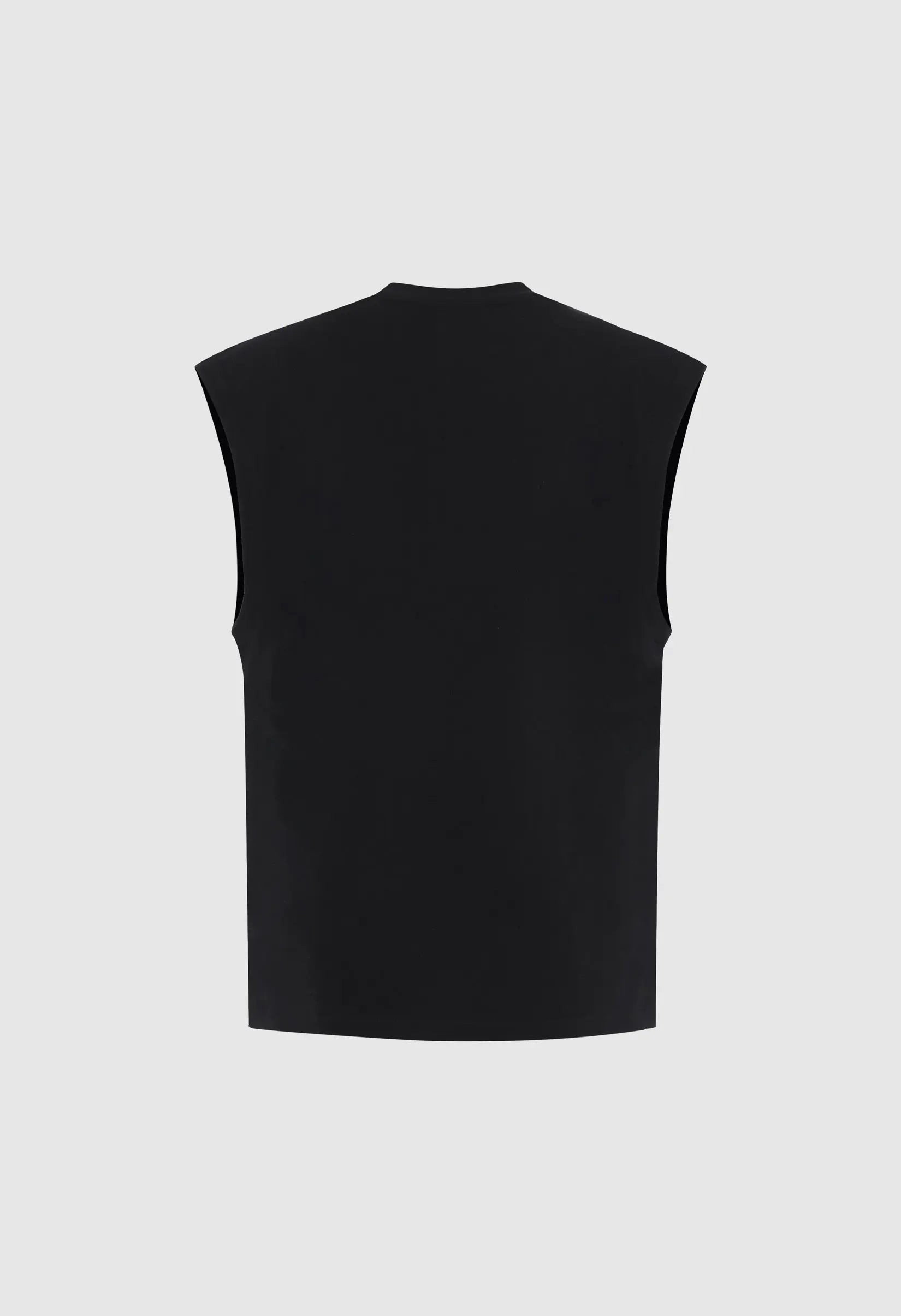 Almost Gods Est 2018 Sleeveless Tee In Black