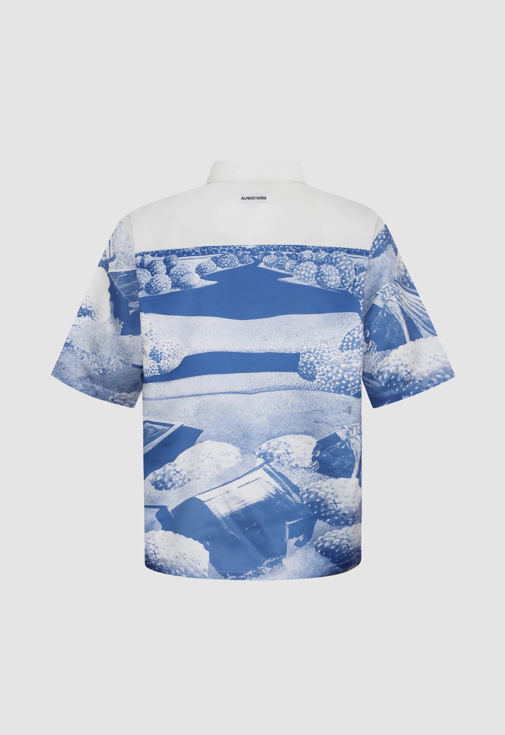 Mirage Boxy Shirt in Satin