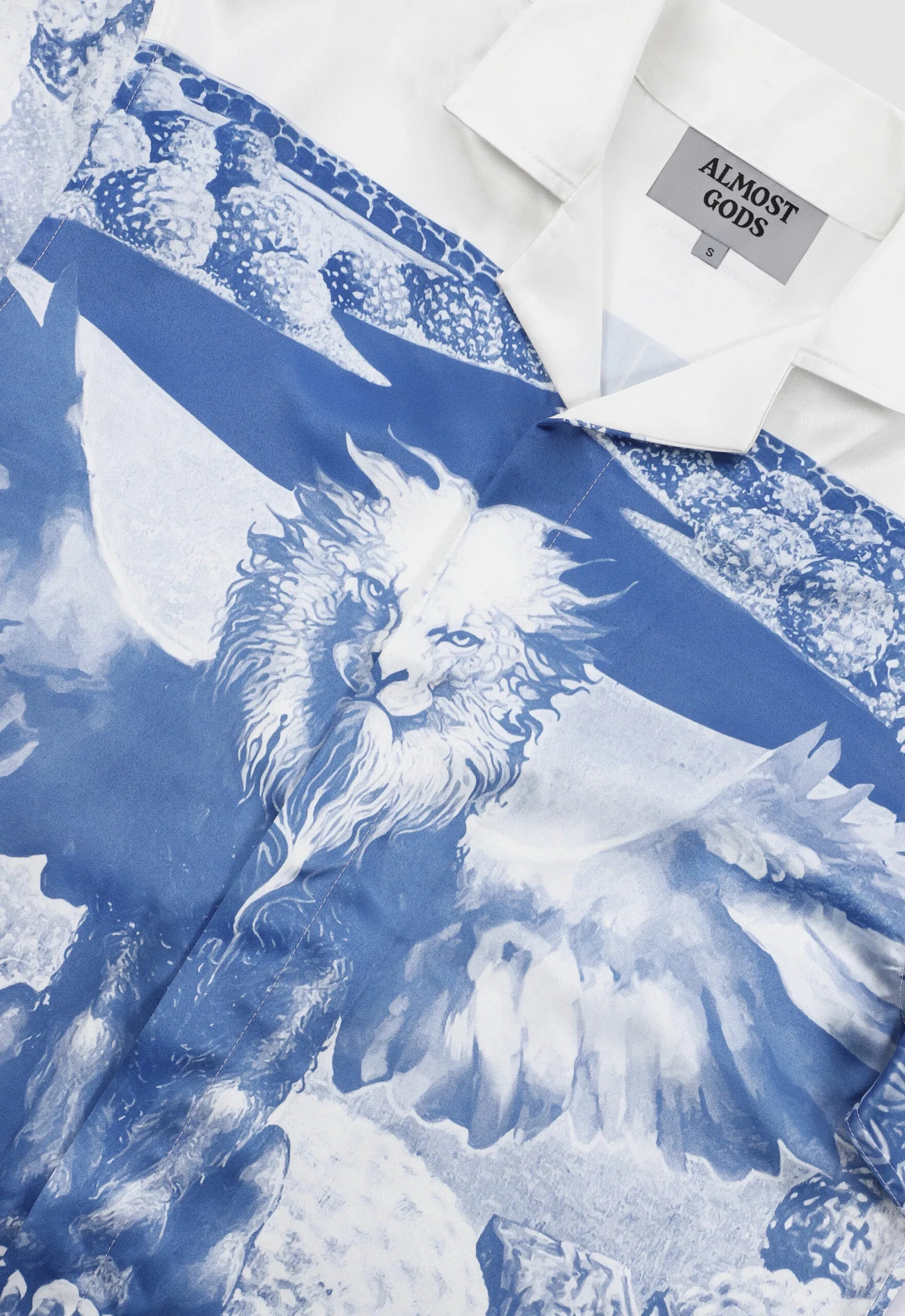 Mirage Boxy Shirt in Satin