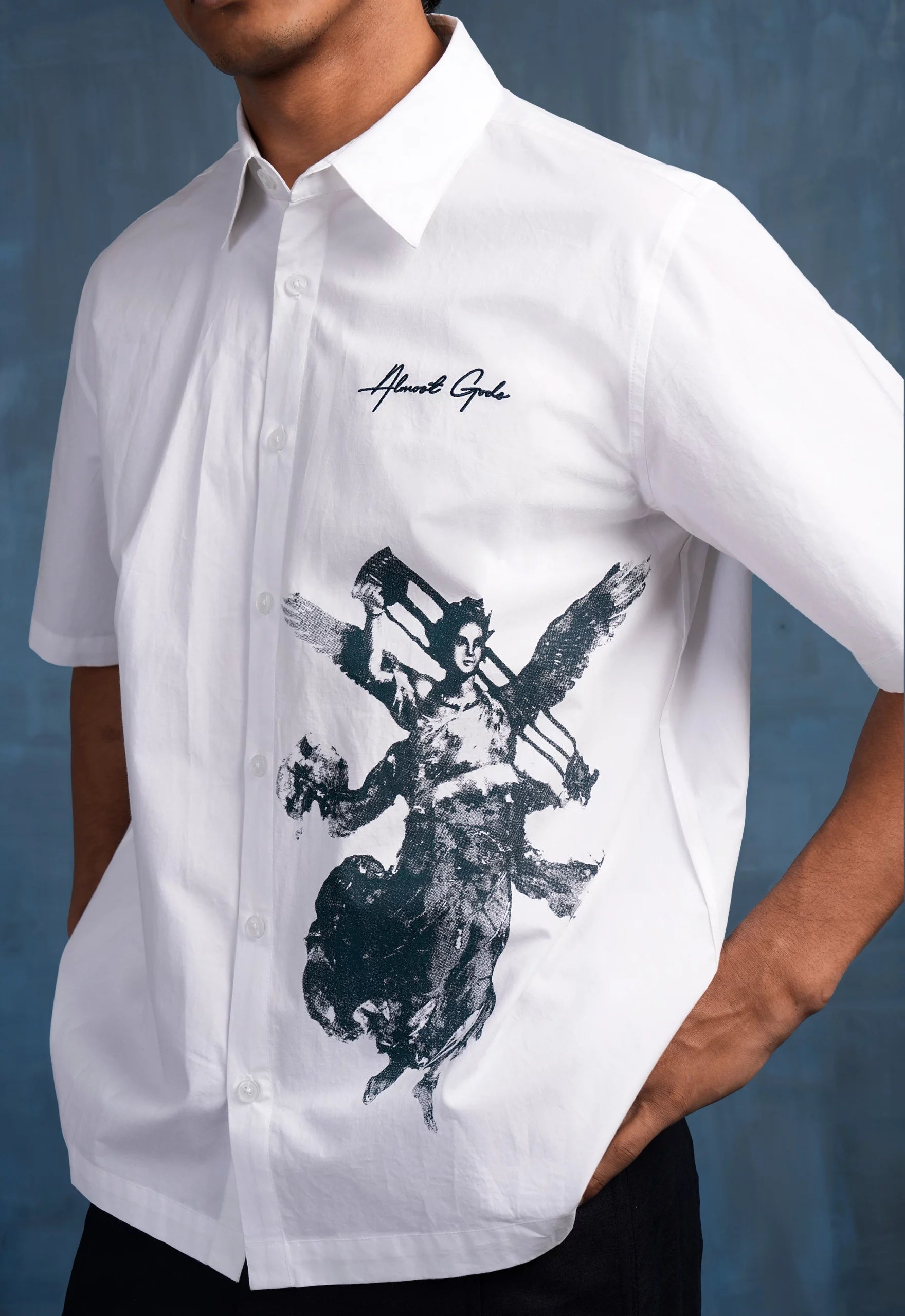 Victoria Fresco Relaxed Shirt In White