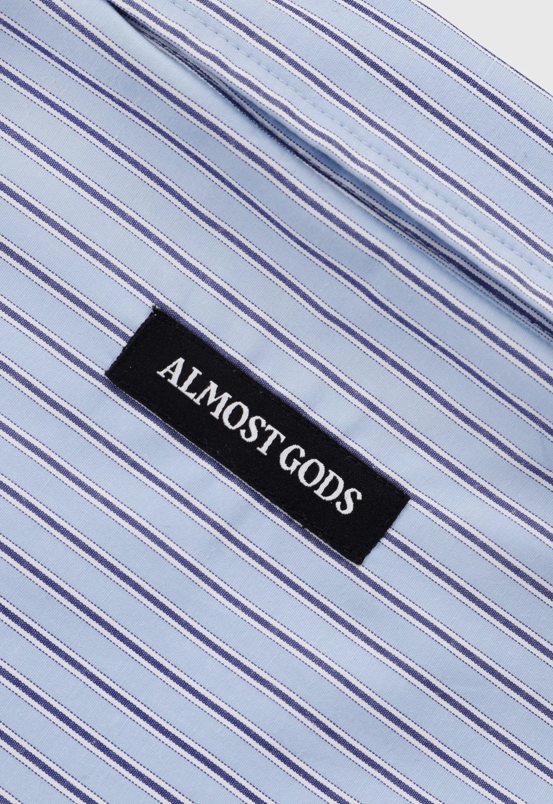 Burning Heart Striped Relaxed Shirt