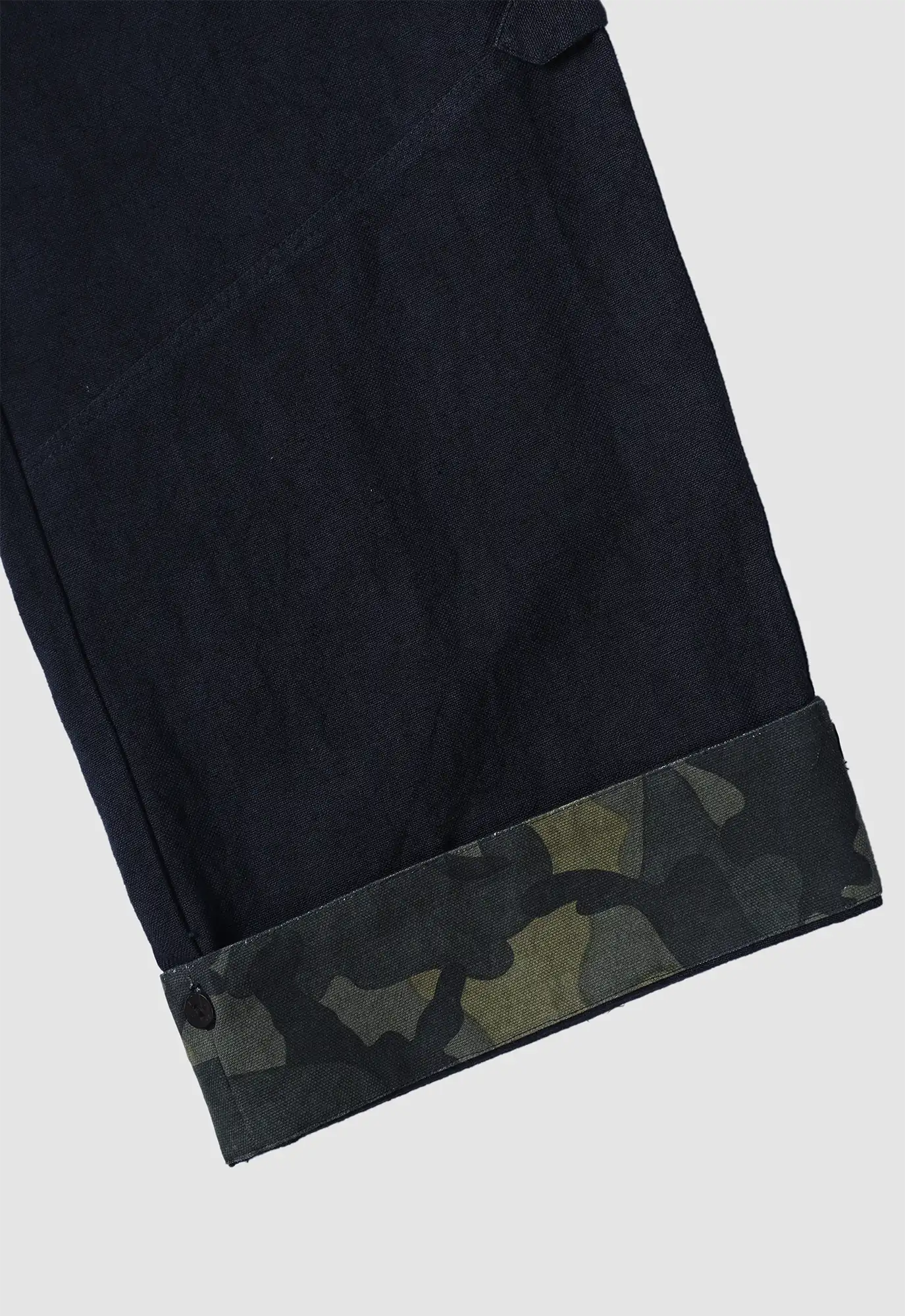 Panelled Pants In Navy
