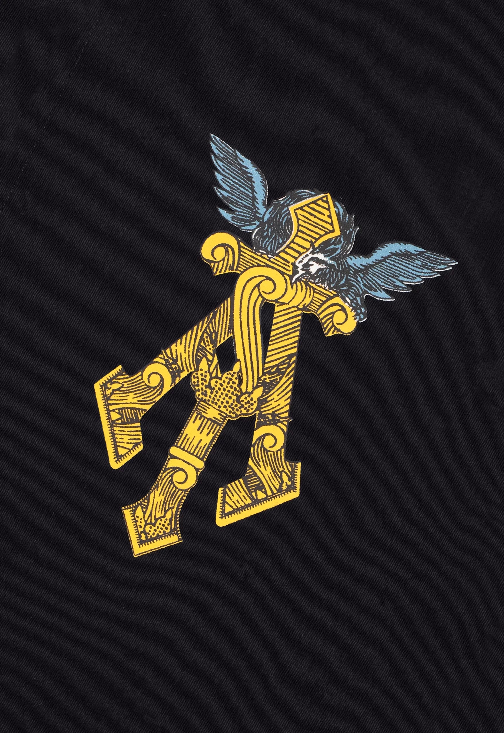 Gilded Alpha Cross Relaxed Shirt