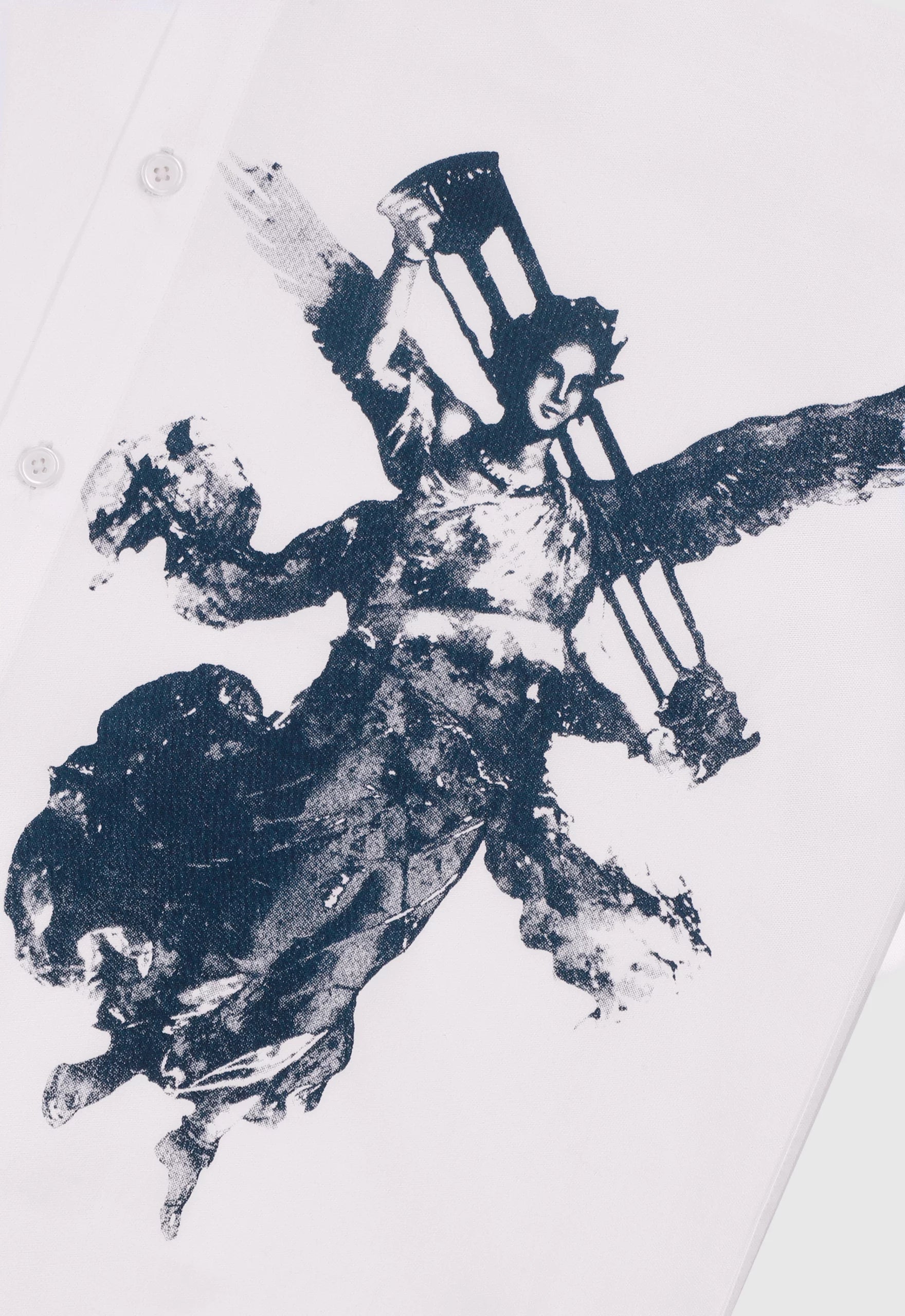 Victoria Fresco Relaxed Shirt In White