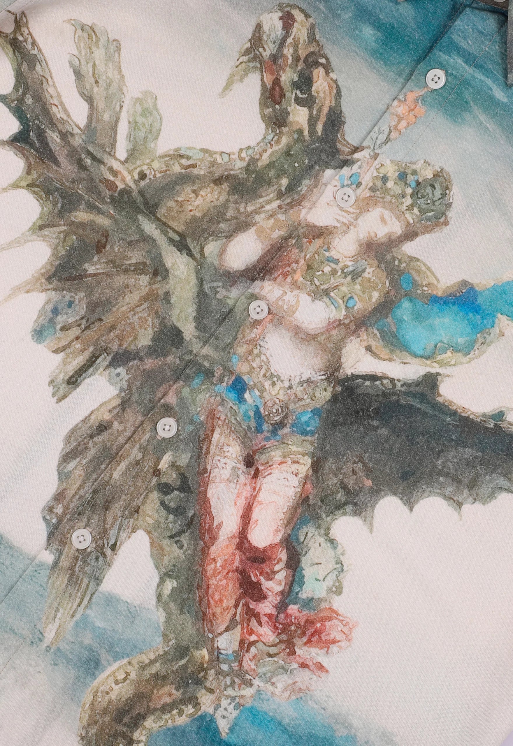 Dream Of The Orient Linen Relaxed Shirt