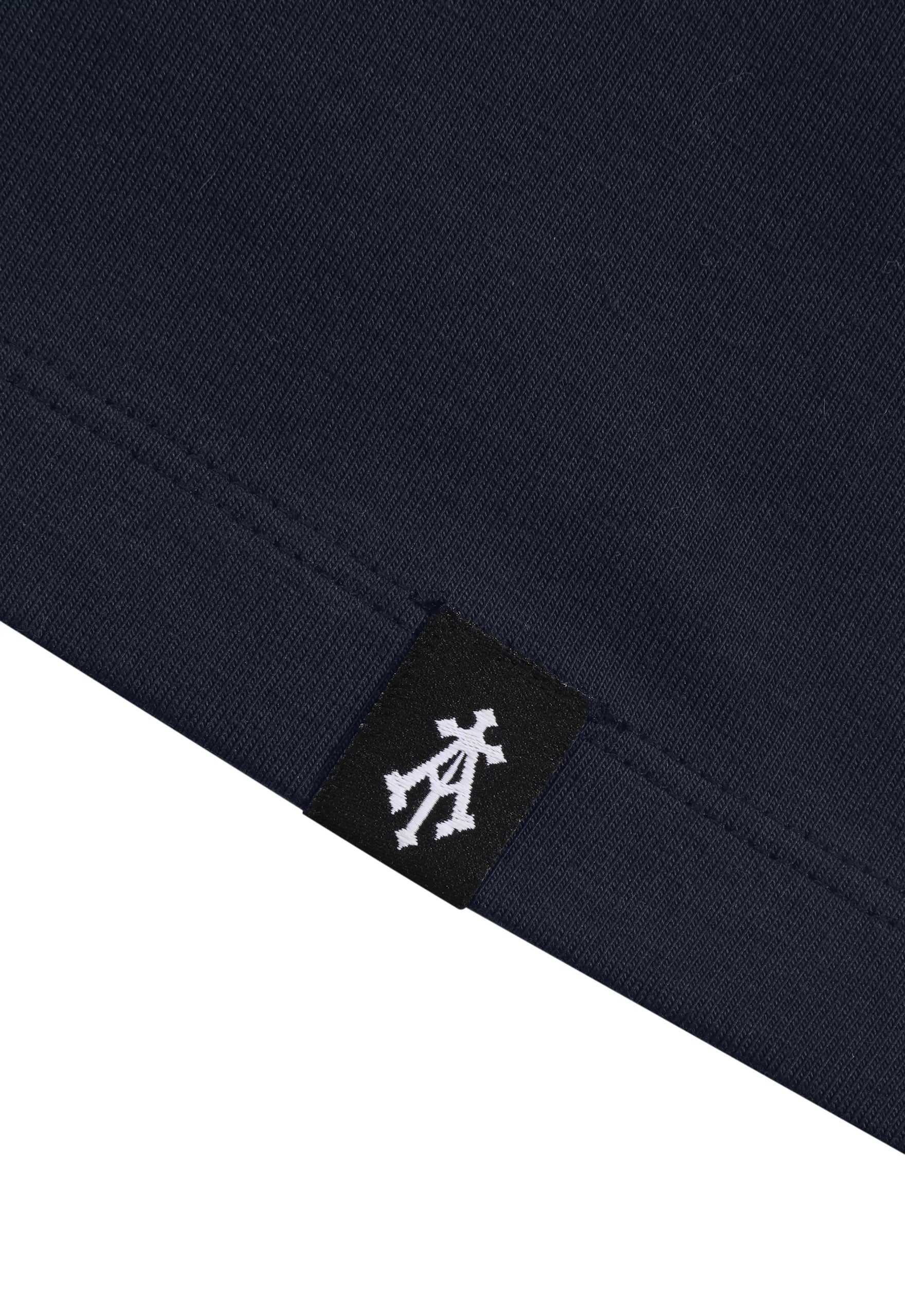 Hydra's Fury Relaxed Tee In Navy