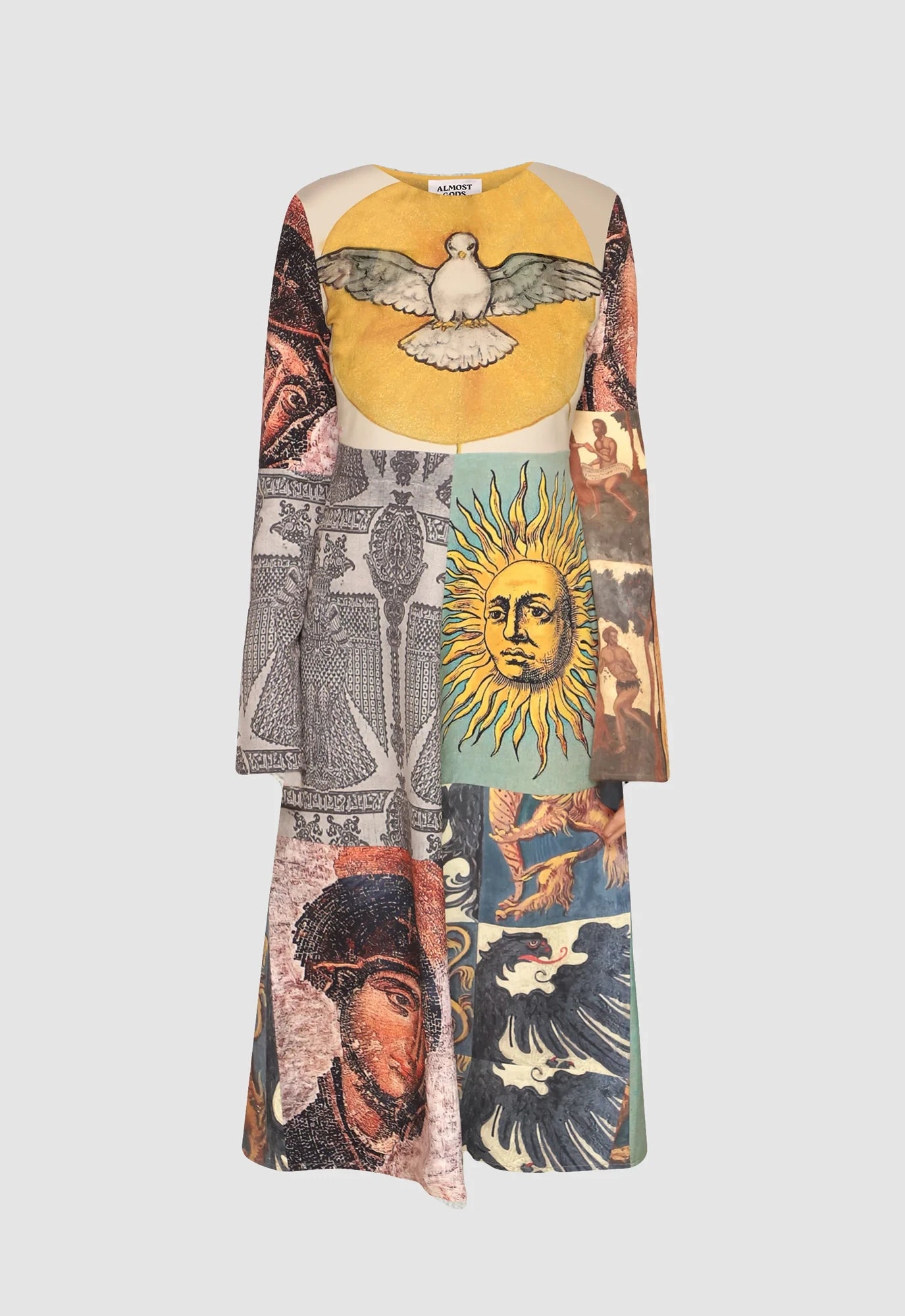 Dove Panel Dress