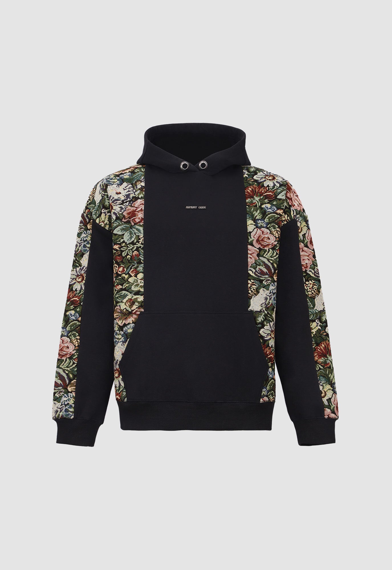 Eden Jacquard Panel Hoodie Men
