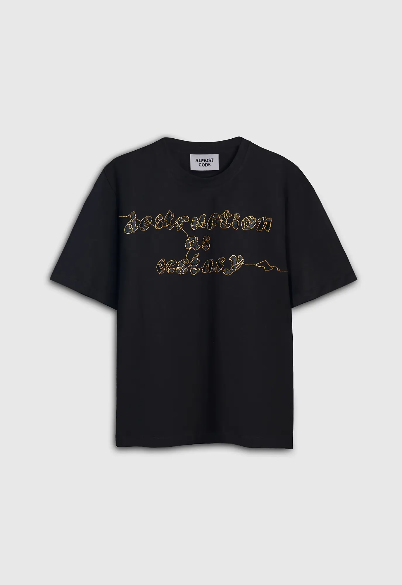 Destruction as Ecstasy Embroidered Boxy Tee