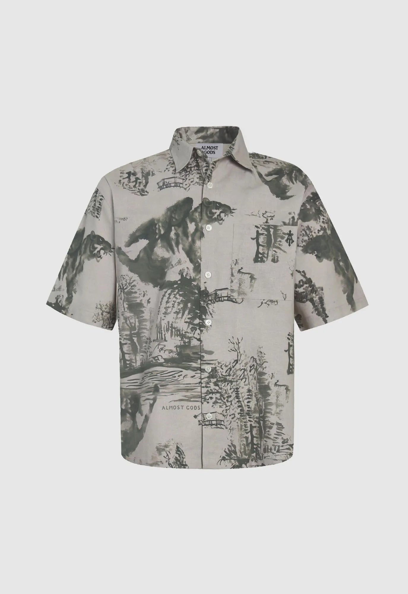 Terrain Relaxed Shirt in Green