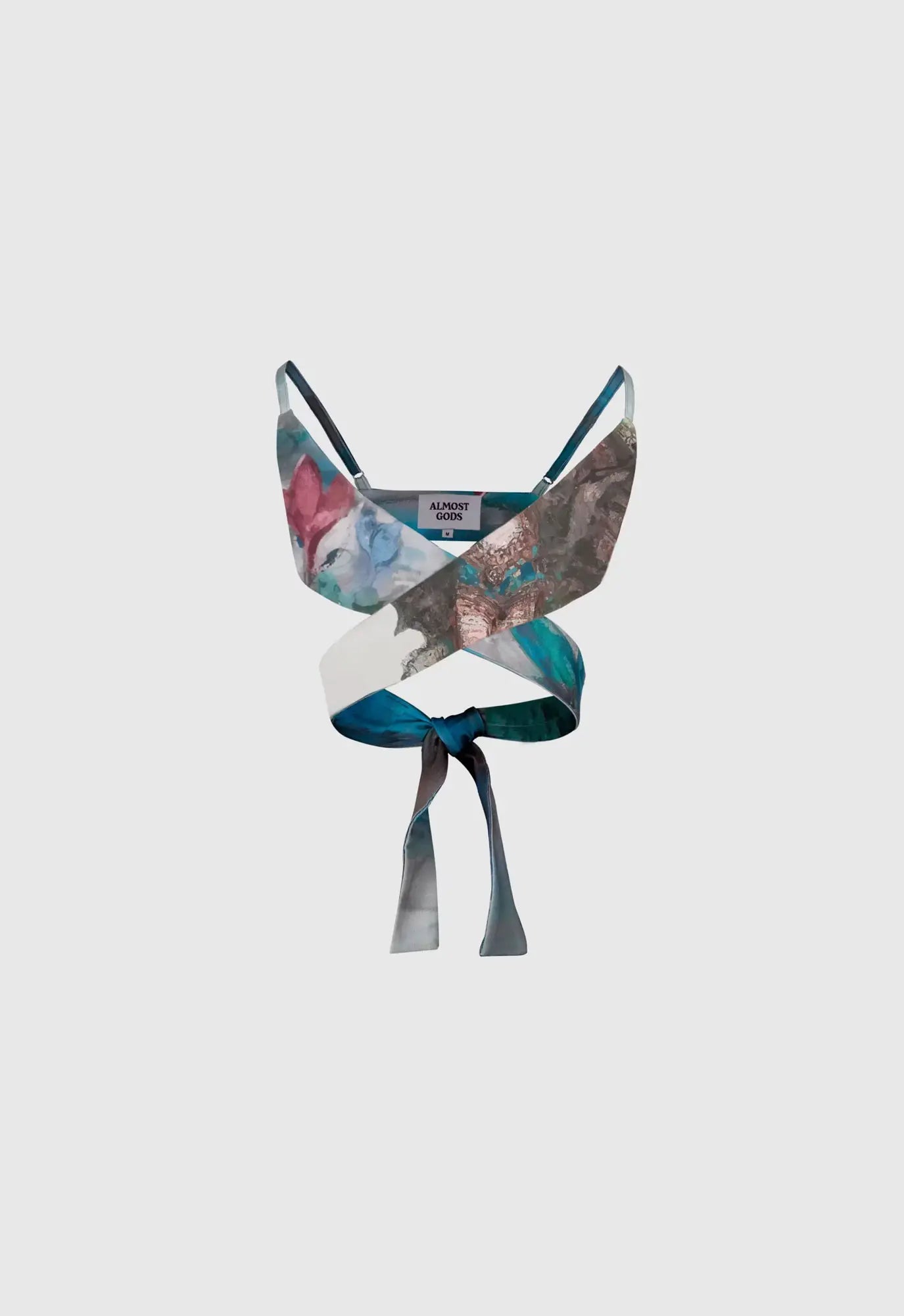 Dream Of The Orient Swim Wrap Top