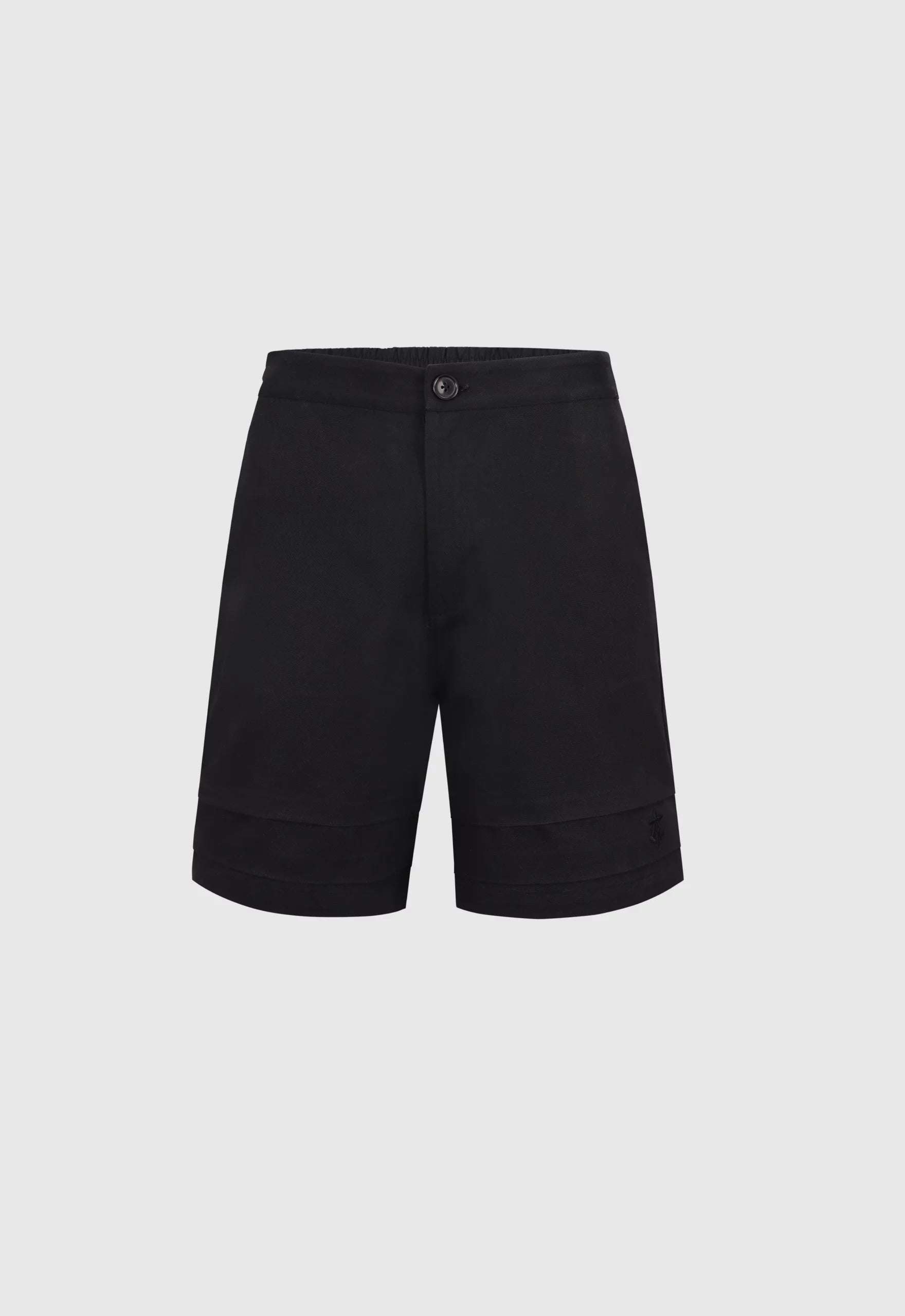 Constructed Shorts In Black