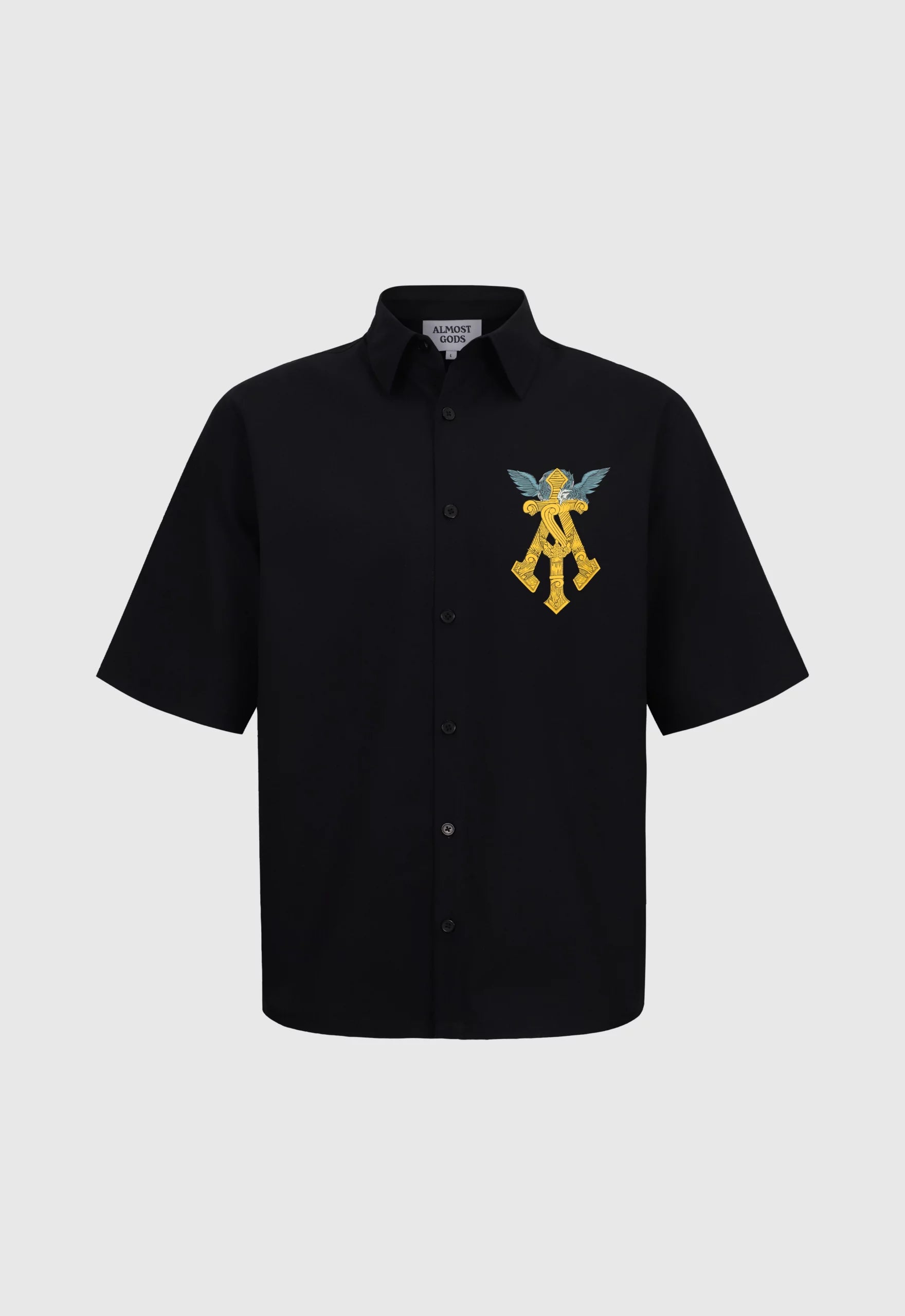 Gilded Alpha Cross Relaxed Shirt