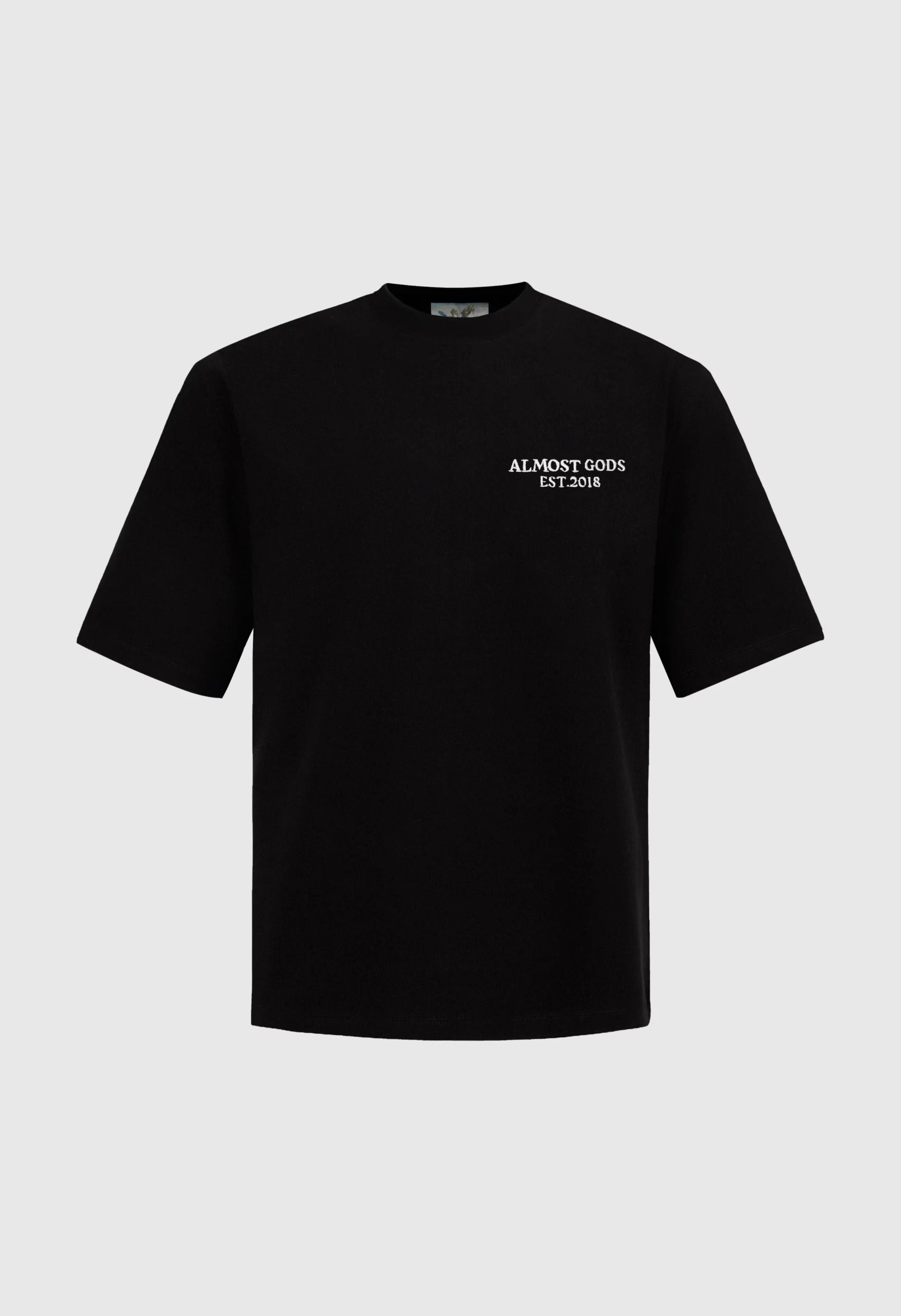 Logo Embroidered Relaxed Tee