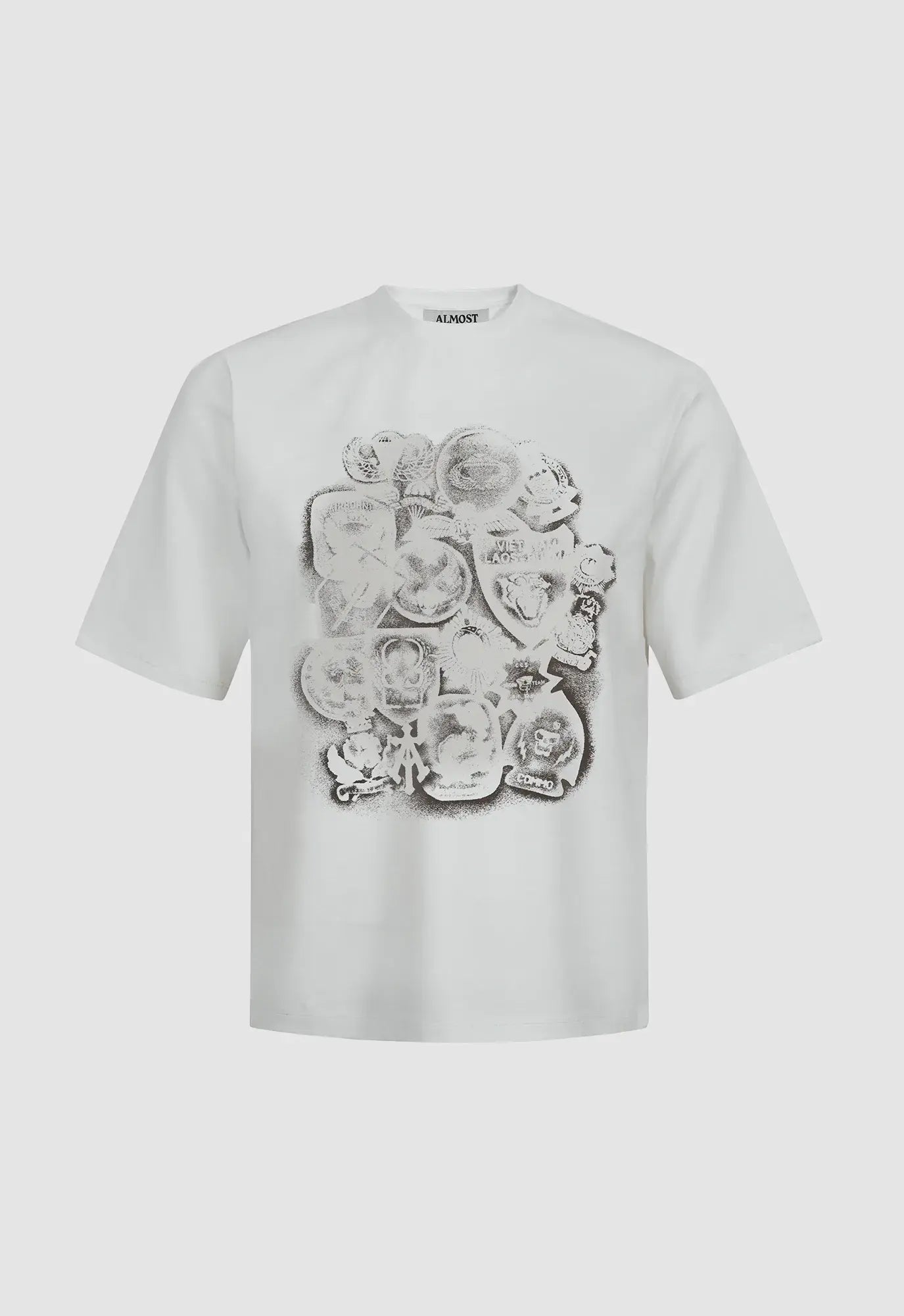 Aegis Relaxed Tee in Grey