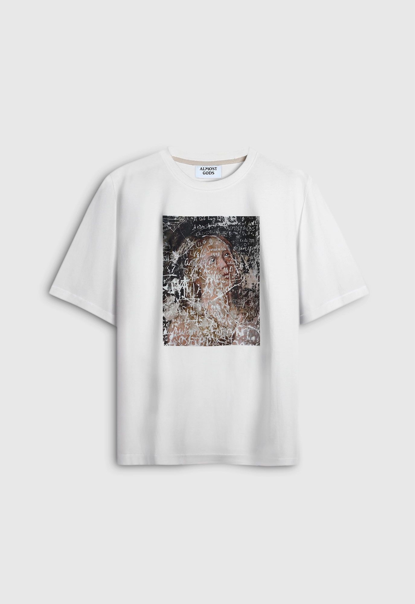 Vandal Relaxed Tee in White