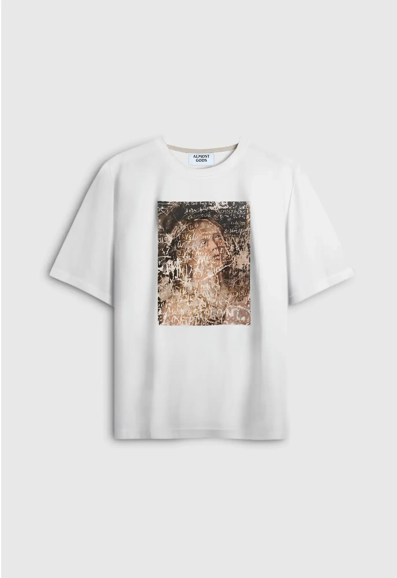 Vandal Relaxed Tee in White