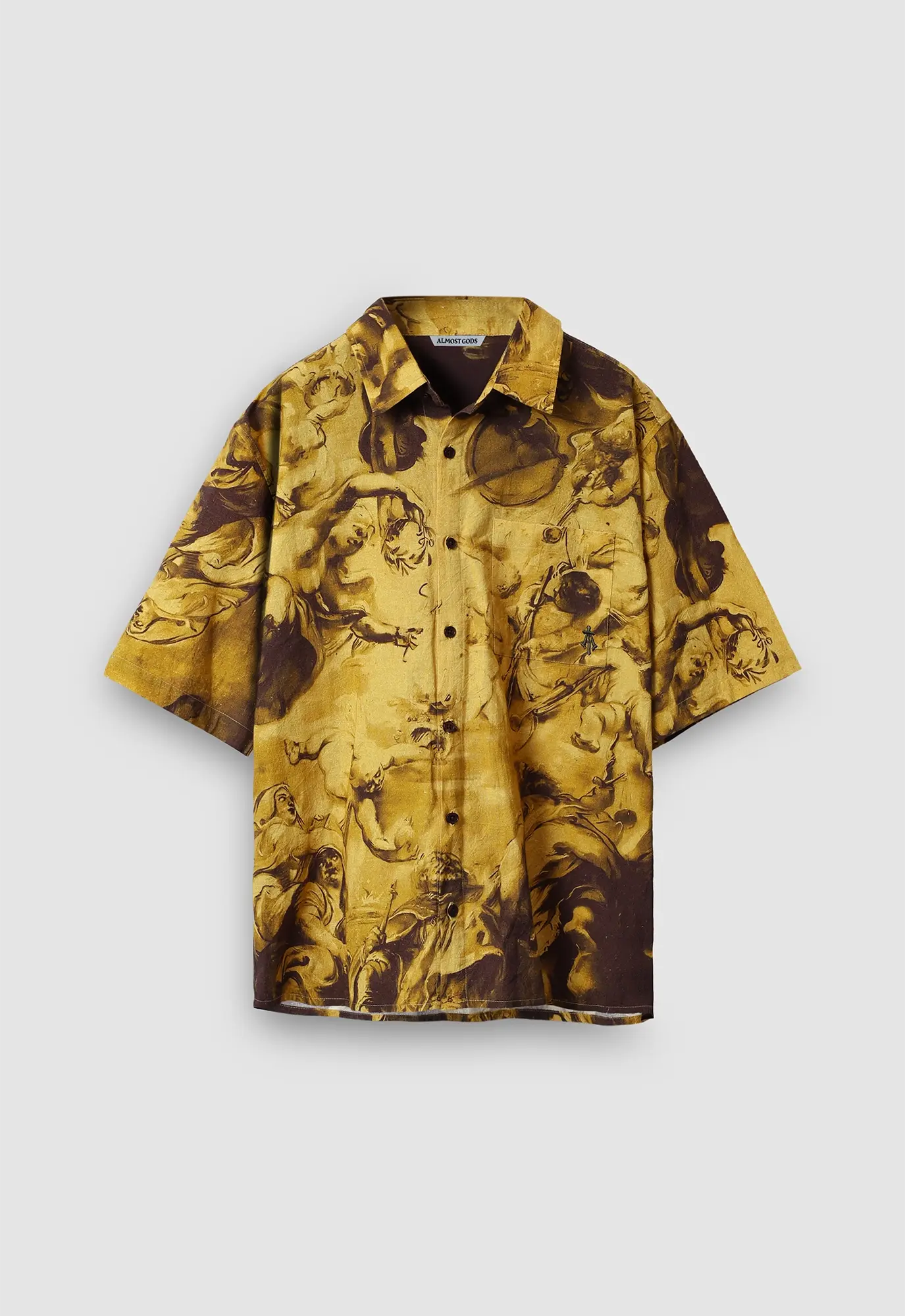 Ascension Linen Relaxed Shirt in Yellow
