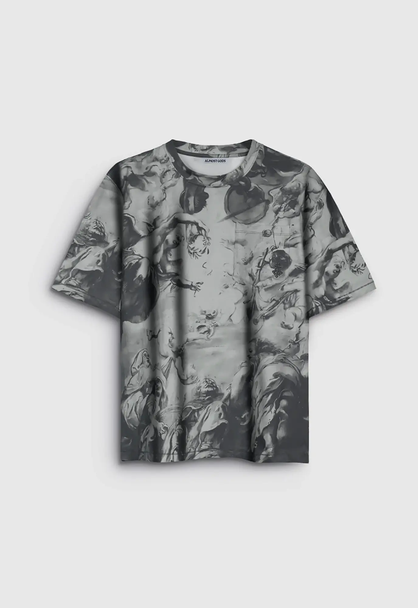 Ascension Relaxed Tee in Grey