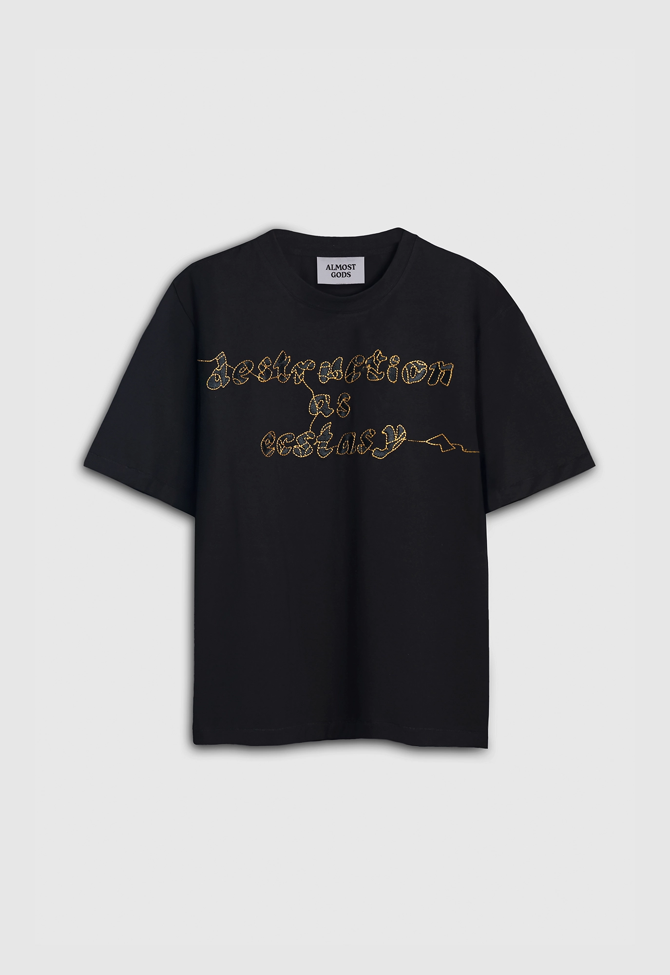 Destruction as Ecstasy Embroidered Boxy Tee