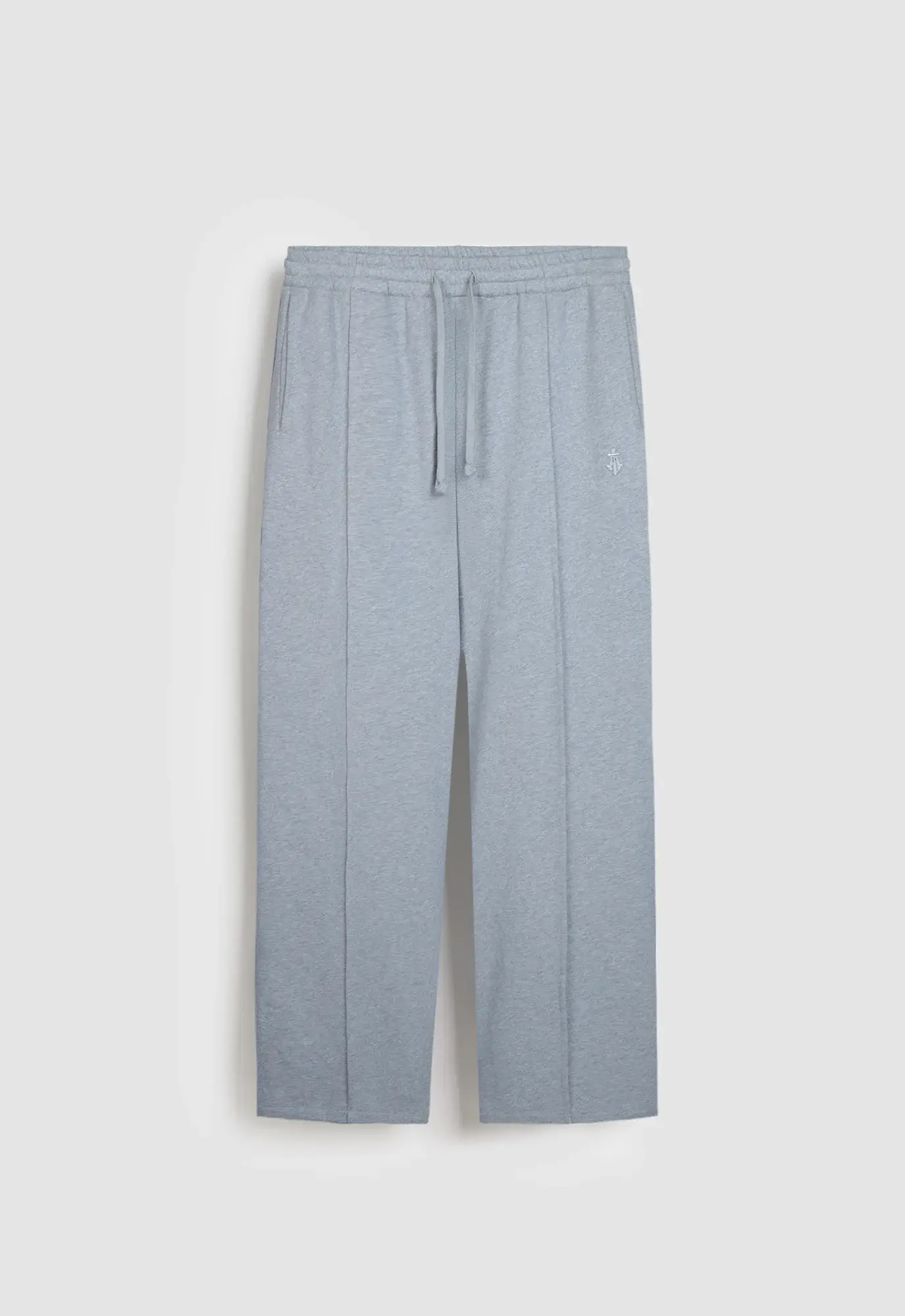 Pleated Sweatpants in Grey