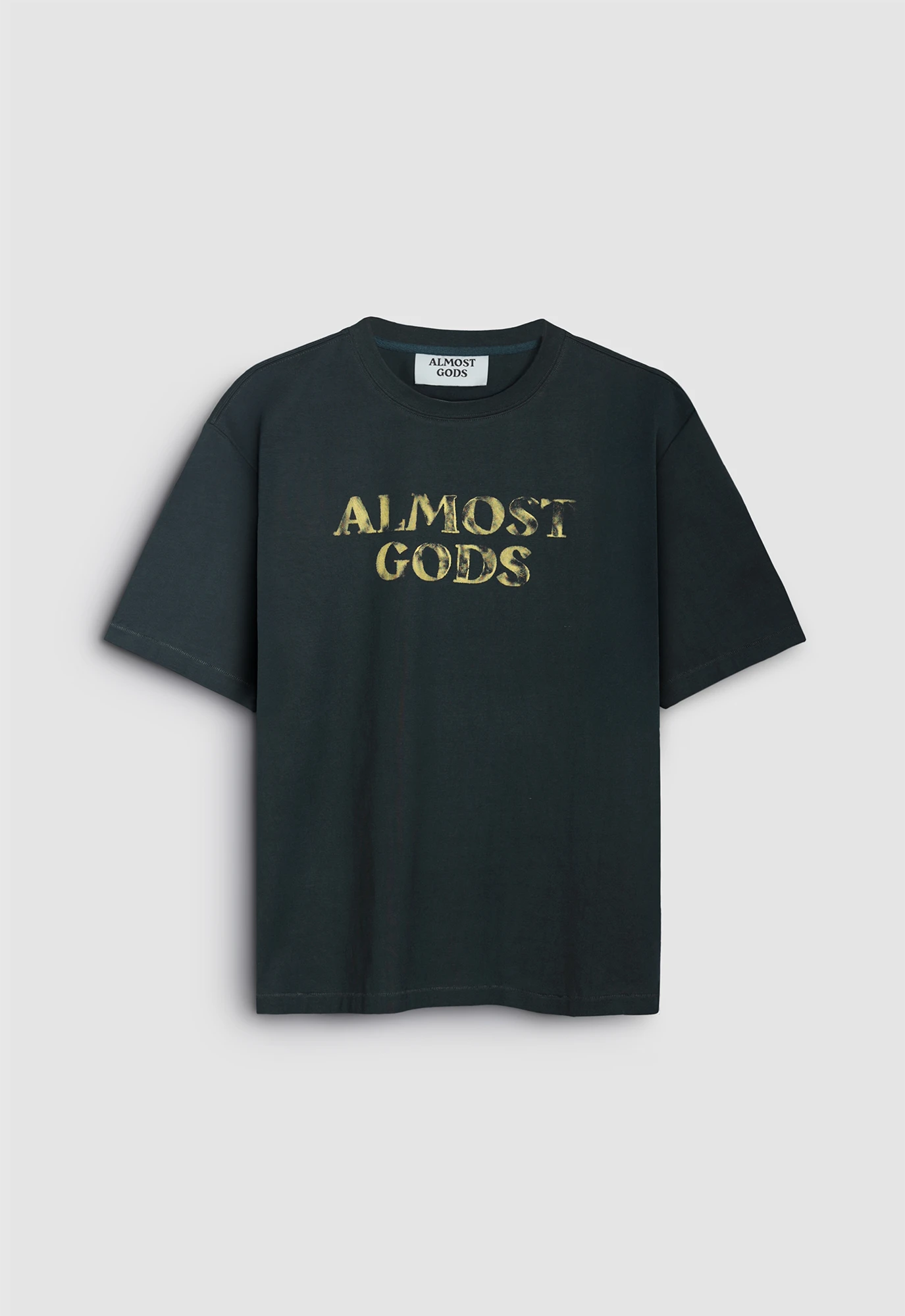 Logo Relaxed Tee in Navy