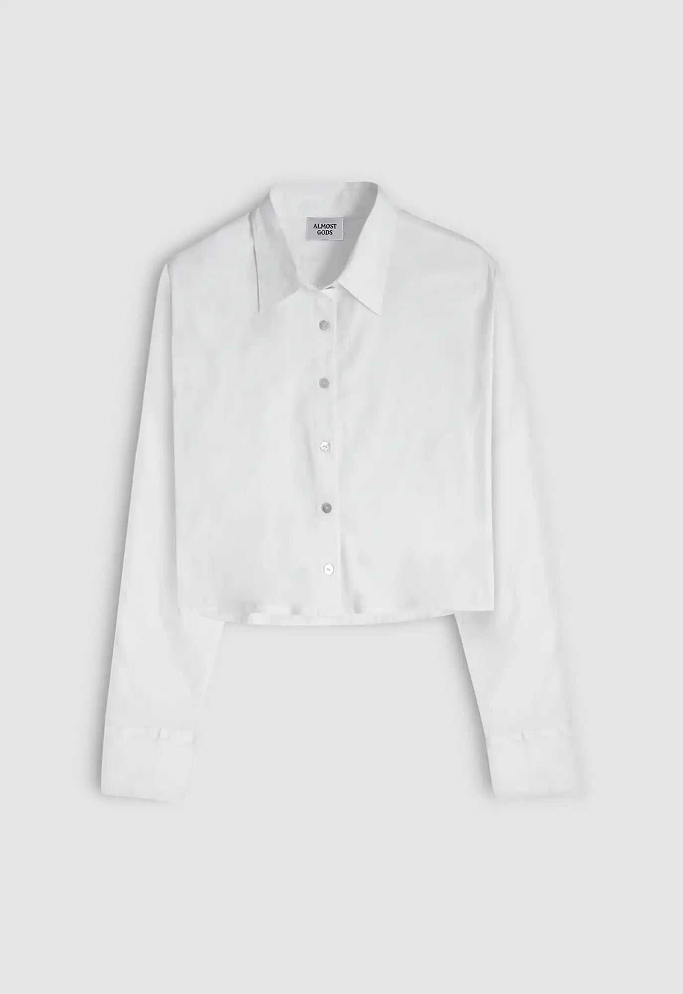 Long Sleeve Cropped Shirt