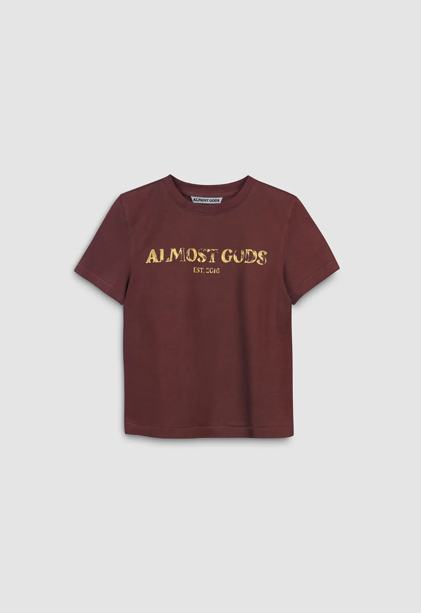 Logo Tee Relaxed In Rust