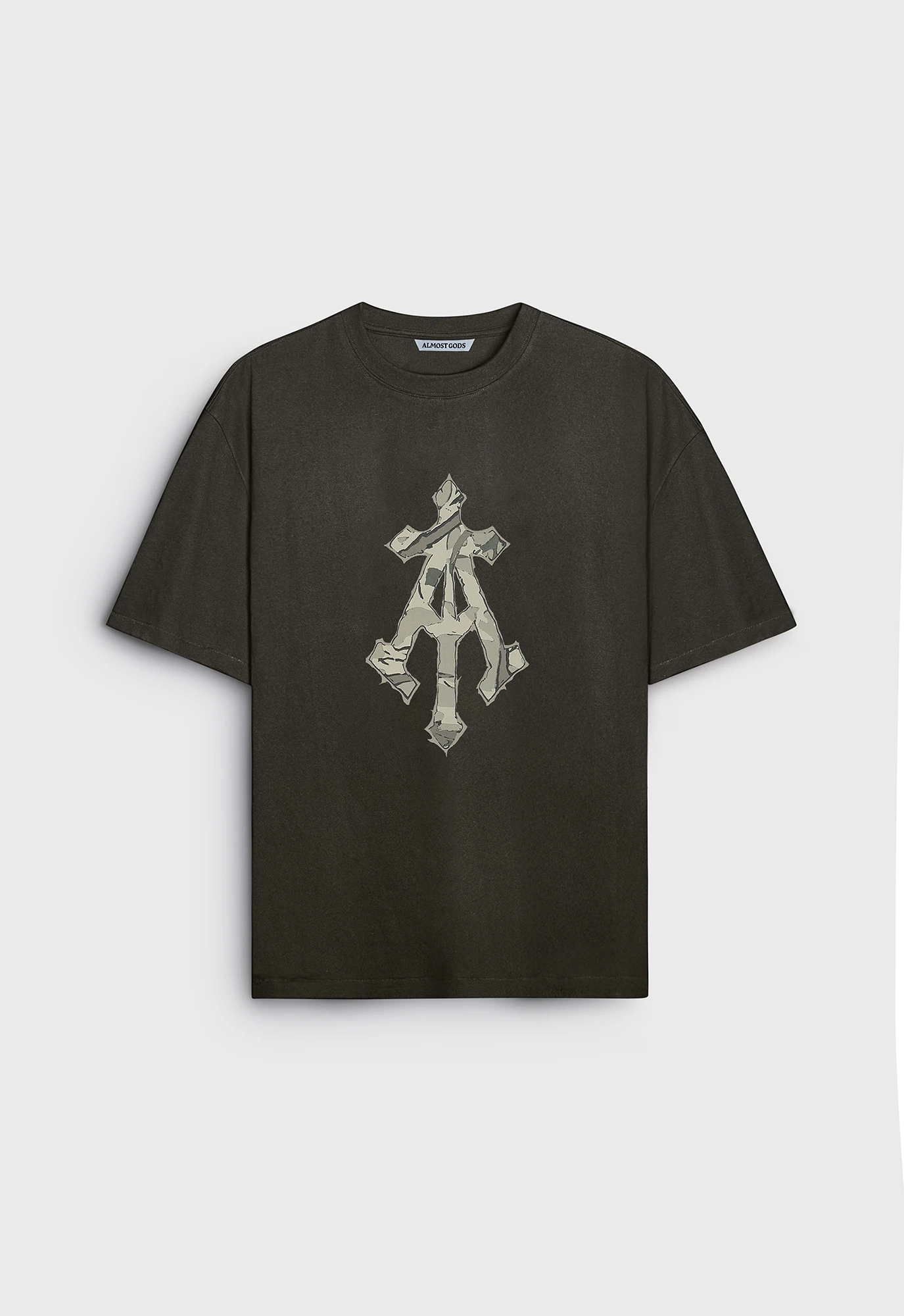 Echo Alpha Cross Boxy Tee