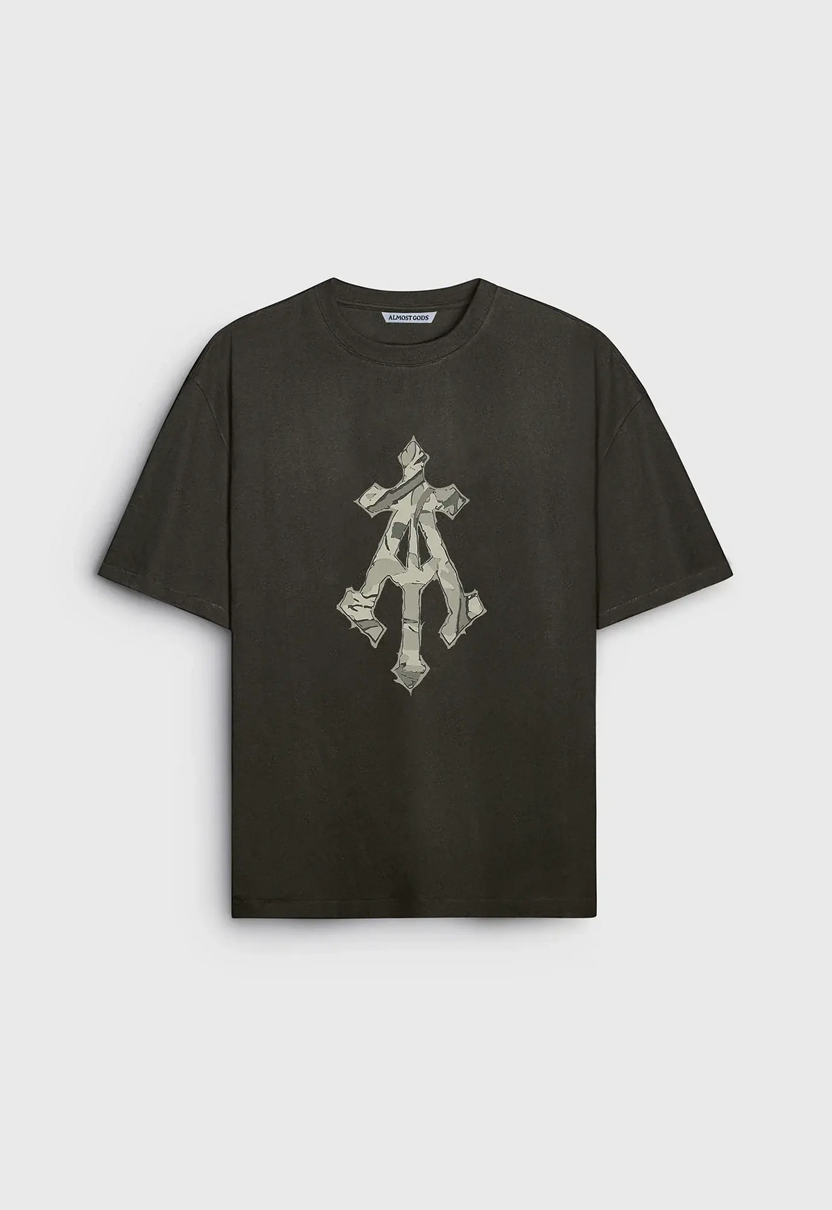 Echo Alpha Cross Boxy Tee