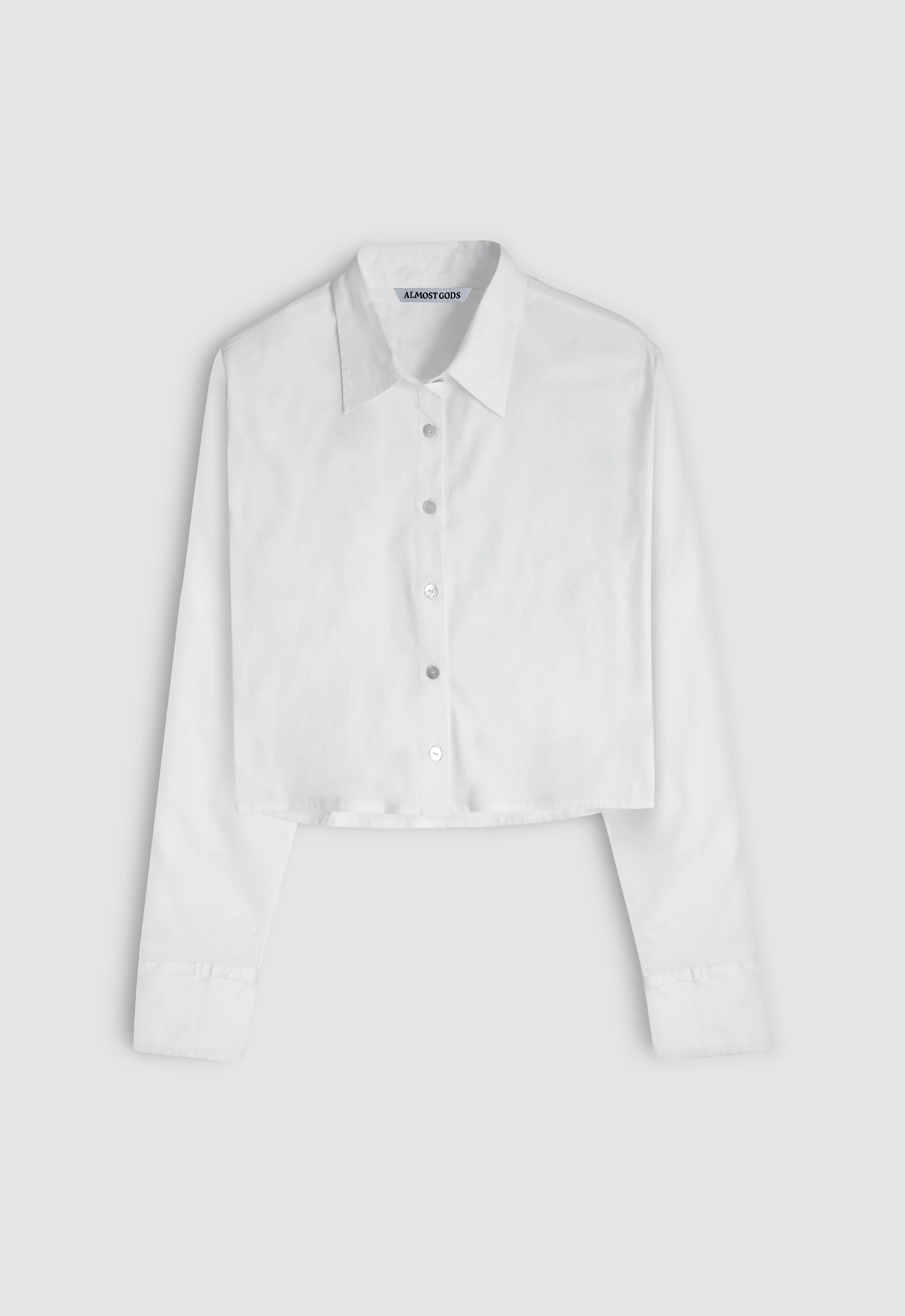 Long Sleeve Cropped Shirt