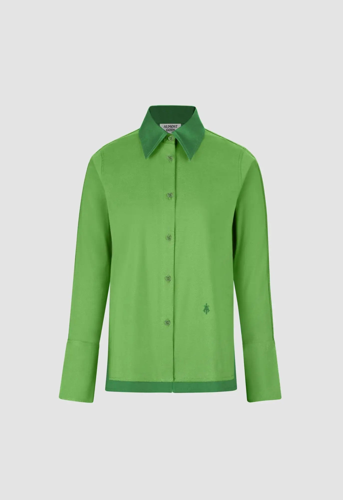 Contrast Panelled Shirt Women