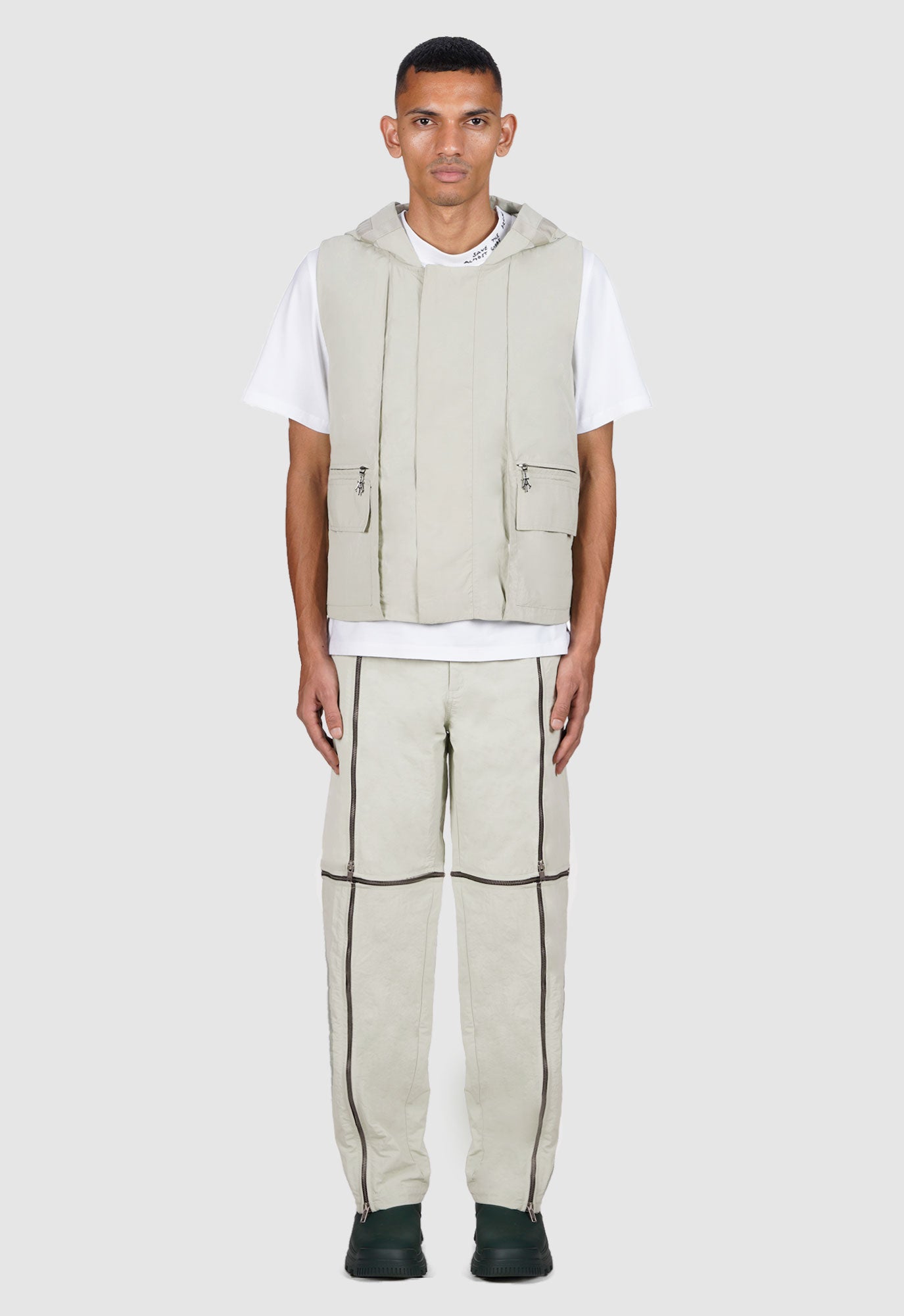 Utility Vest with Hood