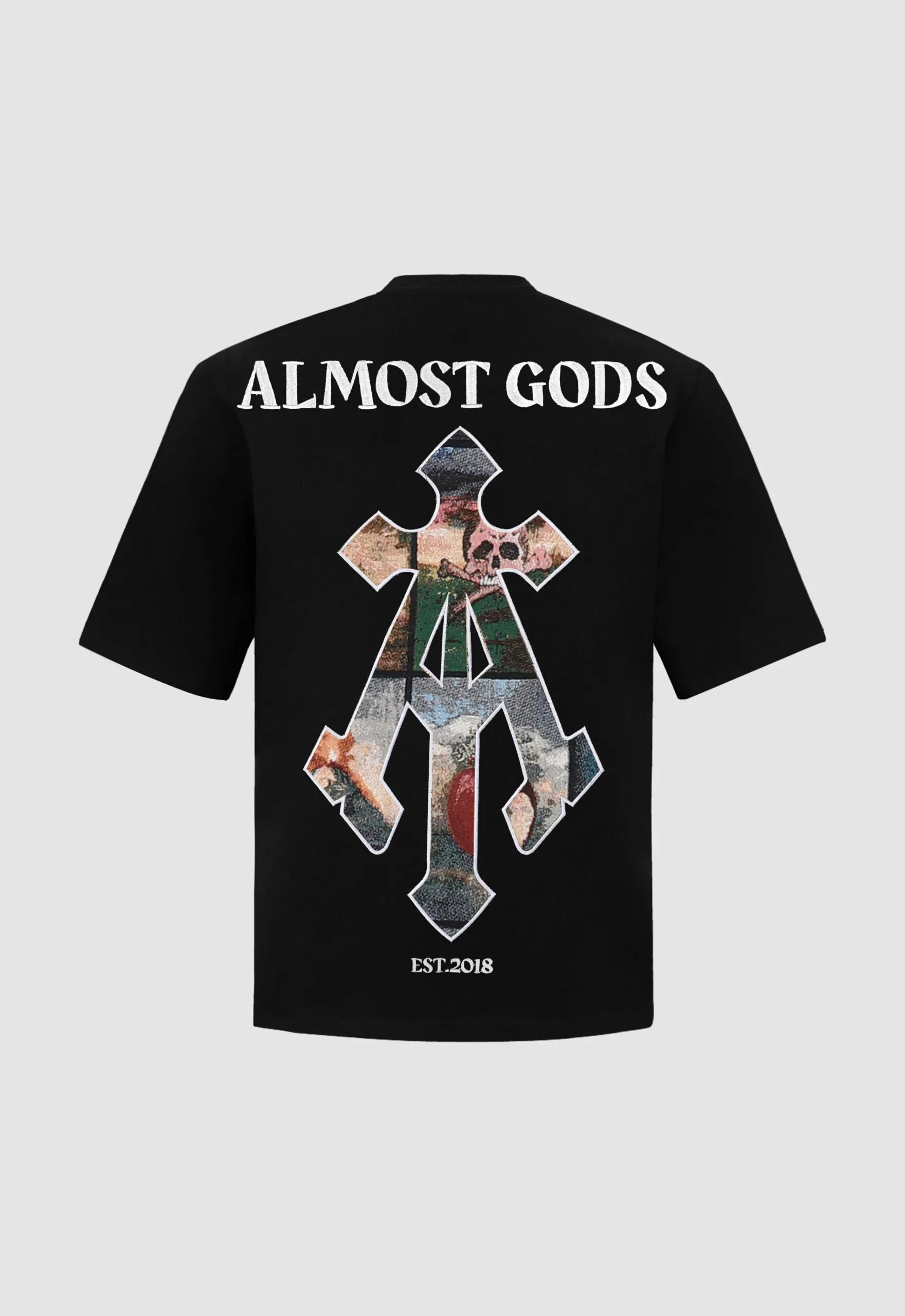 Arcana Jacquard Patched Boxy Tee