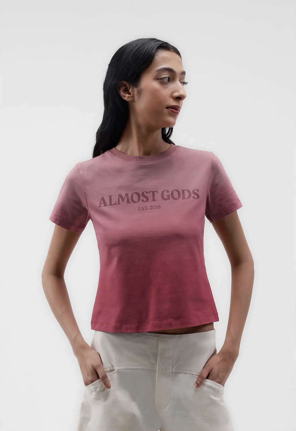 Dip Dye Logo Relaxed Tee