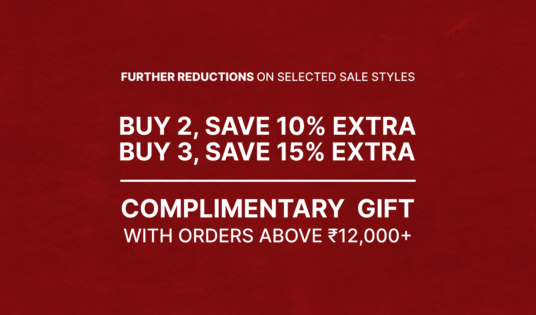 End of Season Sale - Final Reductions