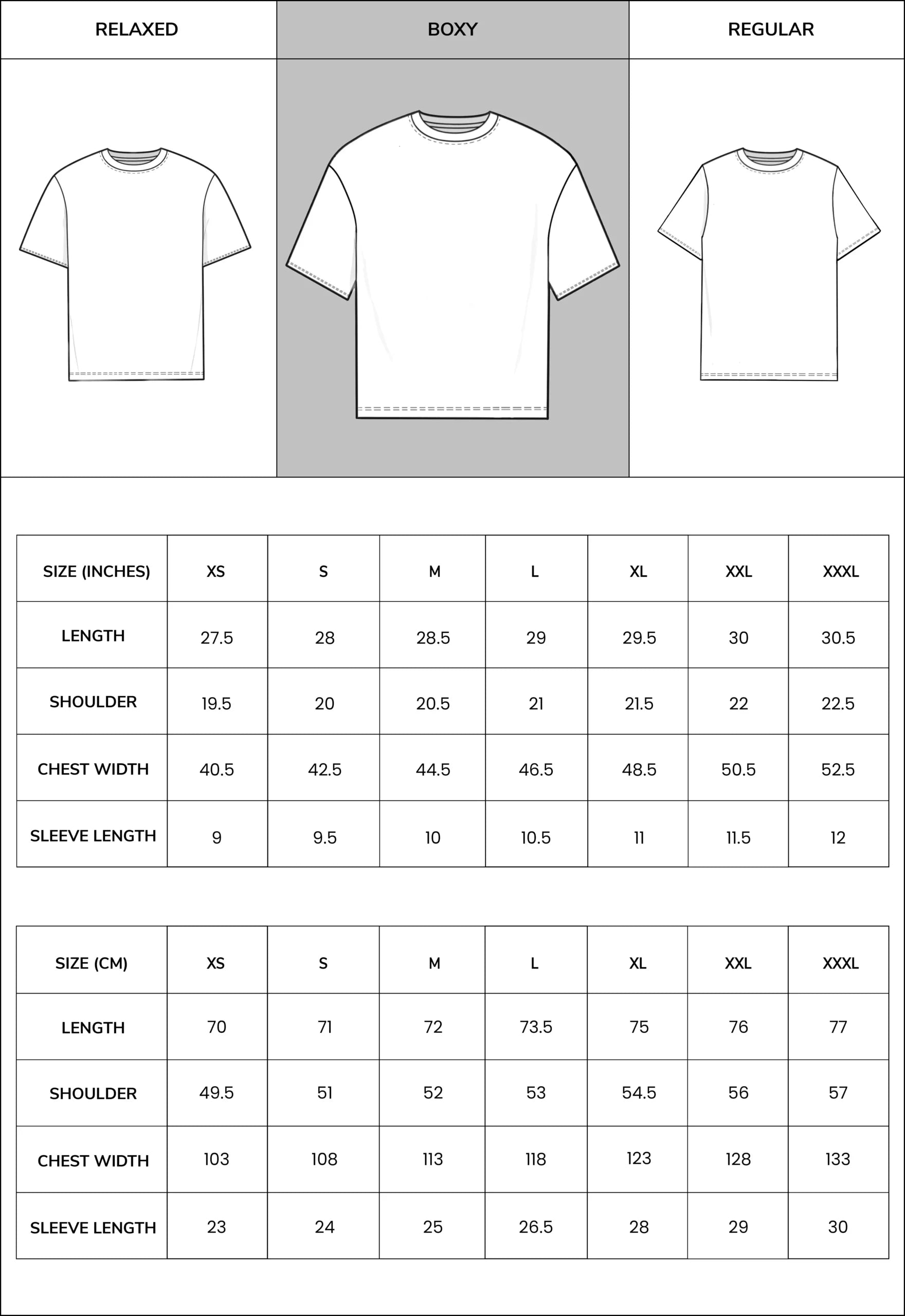 Painted Boxy Tee in White