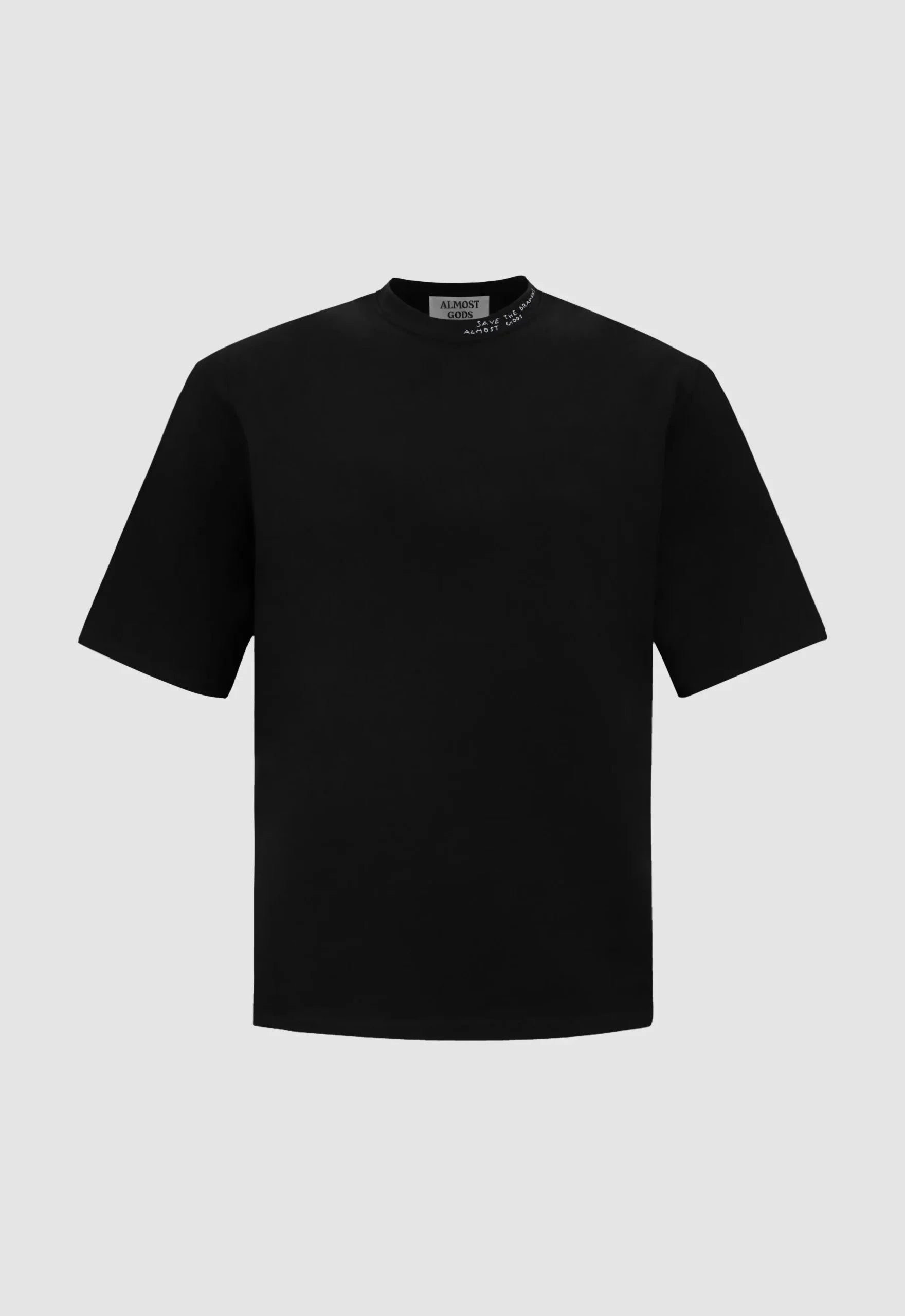 Dragon Activism Boxy Tee In Black