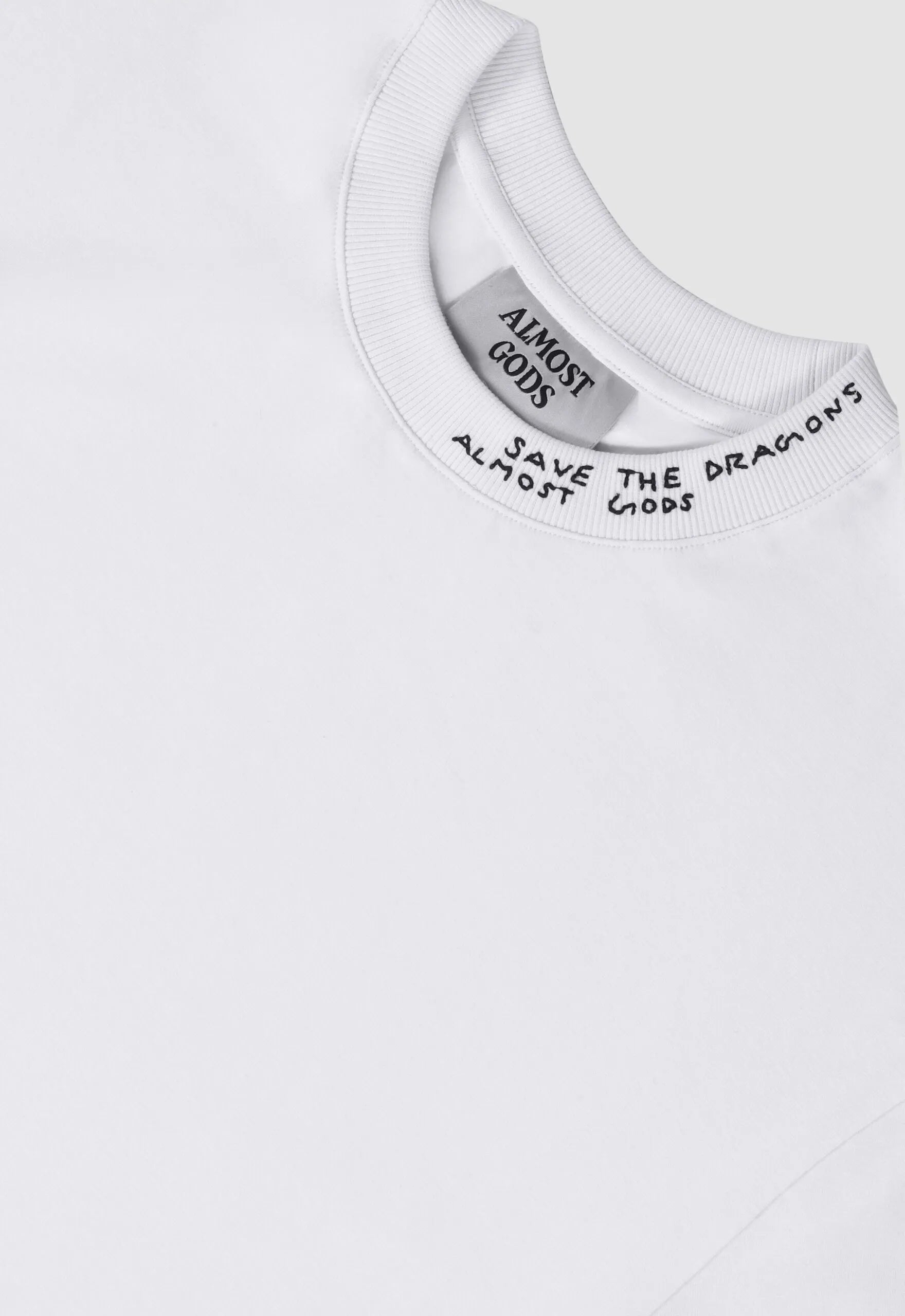 Dragon Activism Boxy Tee In White