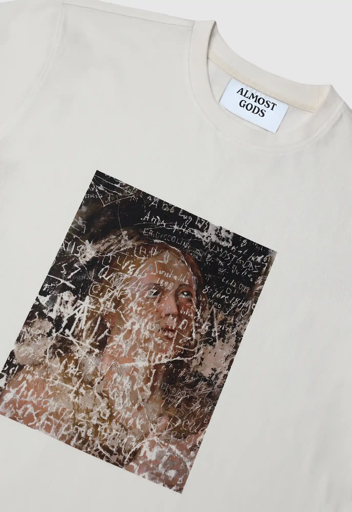 Vandal Relaxed Tee in White